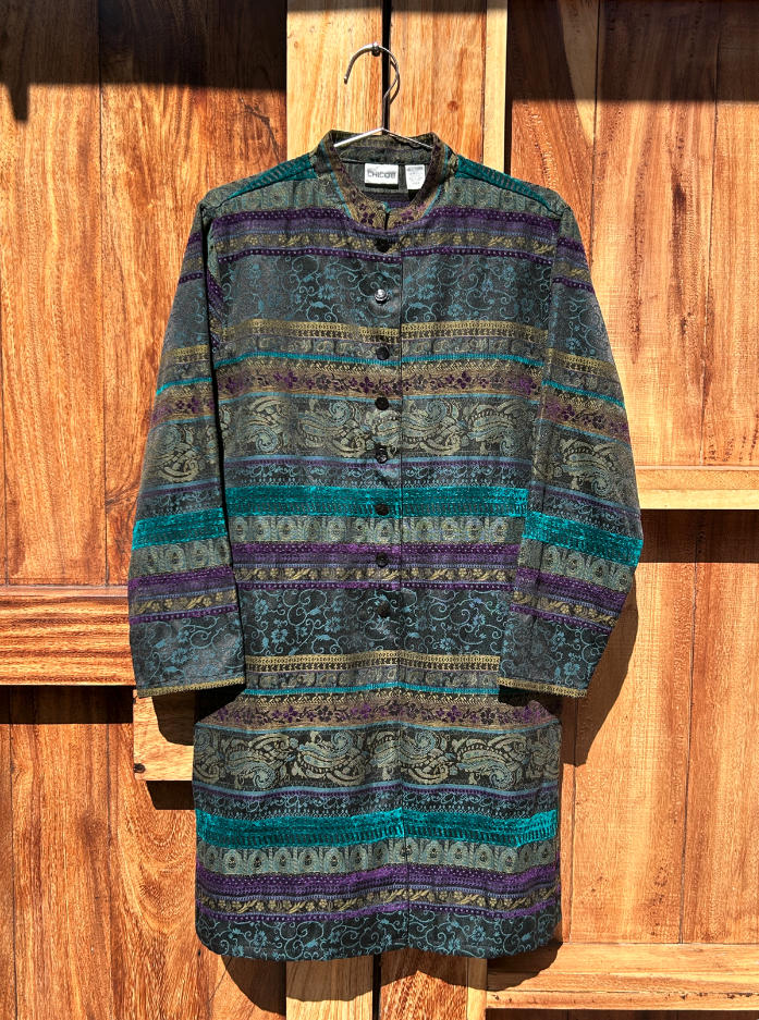 Vintage Jacquard Blend Jacket ‘’Chico’s’’