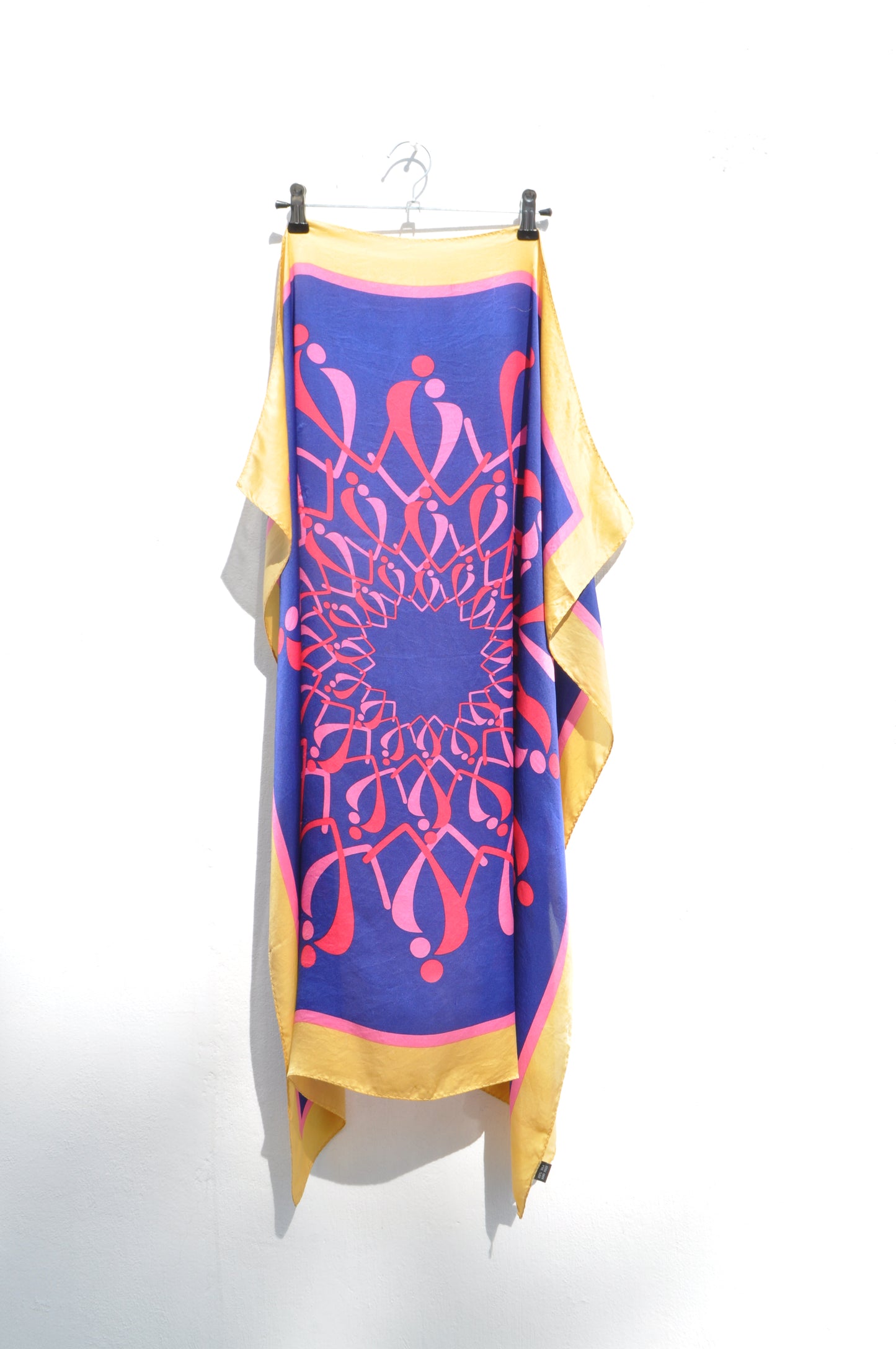 Vintage Silk Scarf ‘’Nicolle Miller’’