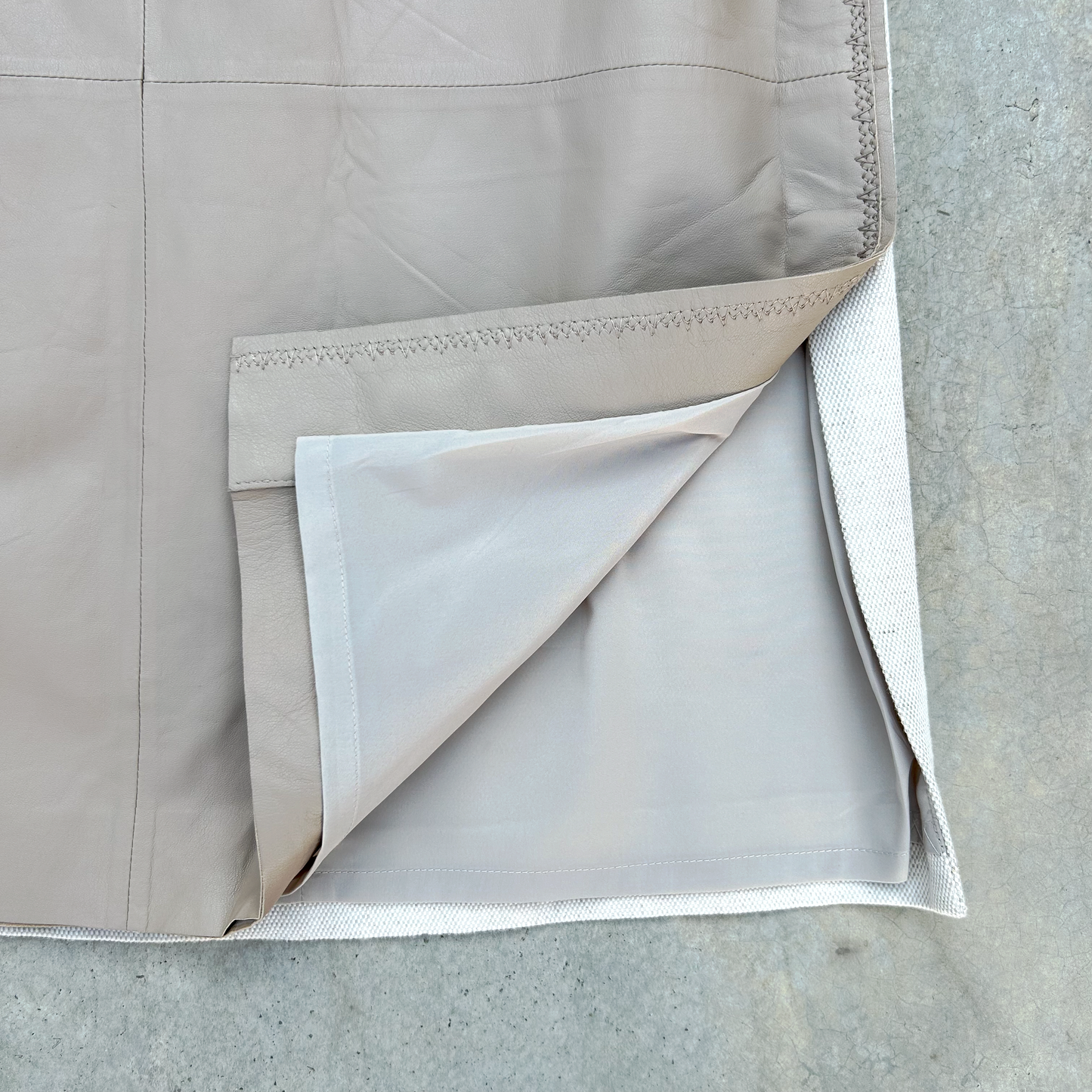 Vintage Leather Pencil Skirt ‘’Lafayette’’