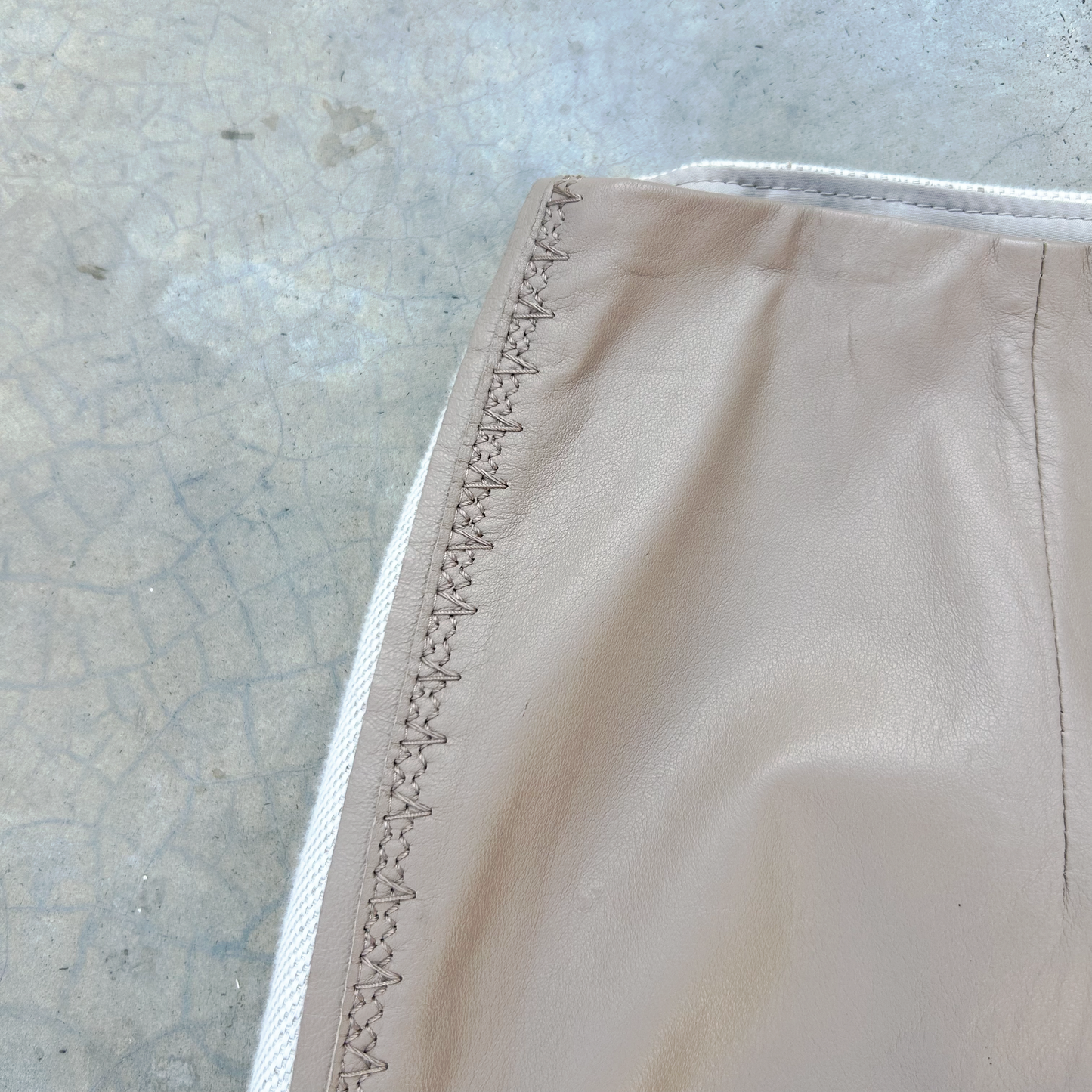 Vintage Leather Pencil Skirt ‘’Lafayette’’