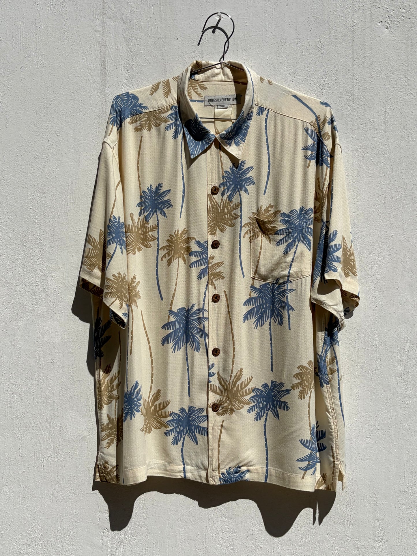 Hawaiian Silk Shirt ‘’Quicksilver Edition’’