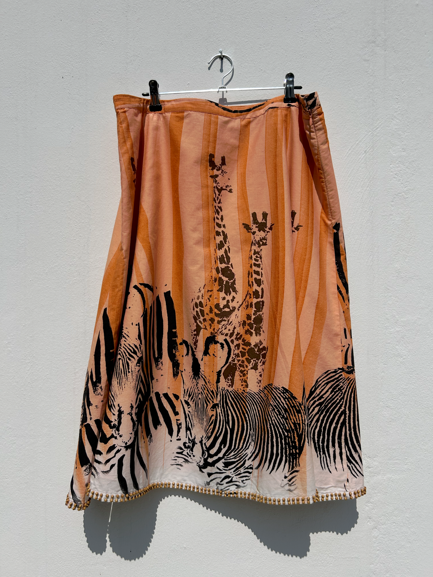 Vintage Cotton Gore Skirt ‘’Silk Club Collection’’