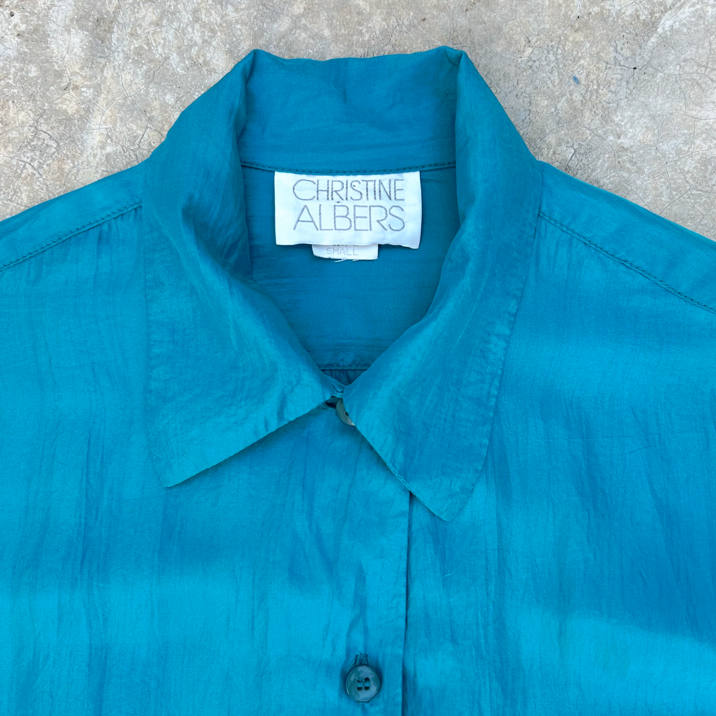 Vintage Silk Shirt ‘’Christine Albers’’