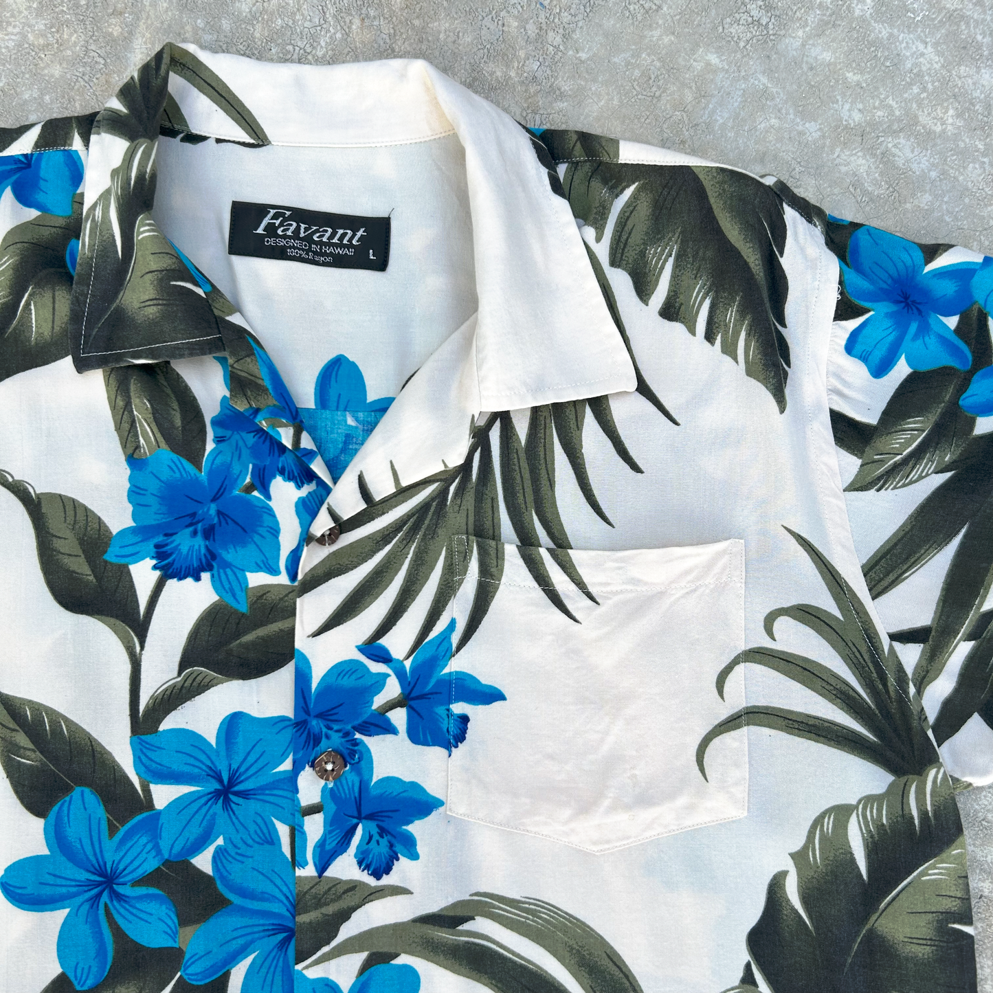 Vintage Hawaiian Shirt ‘’Favant’’