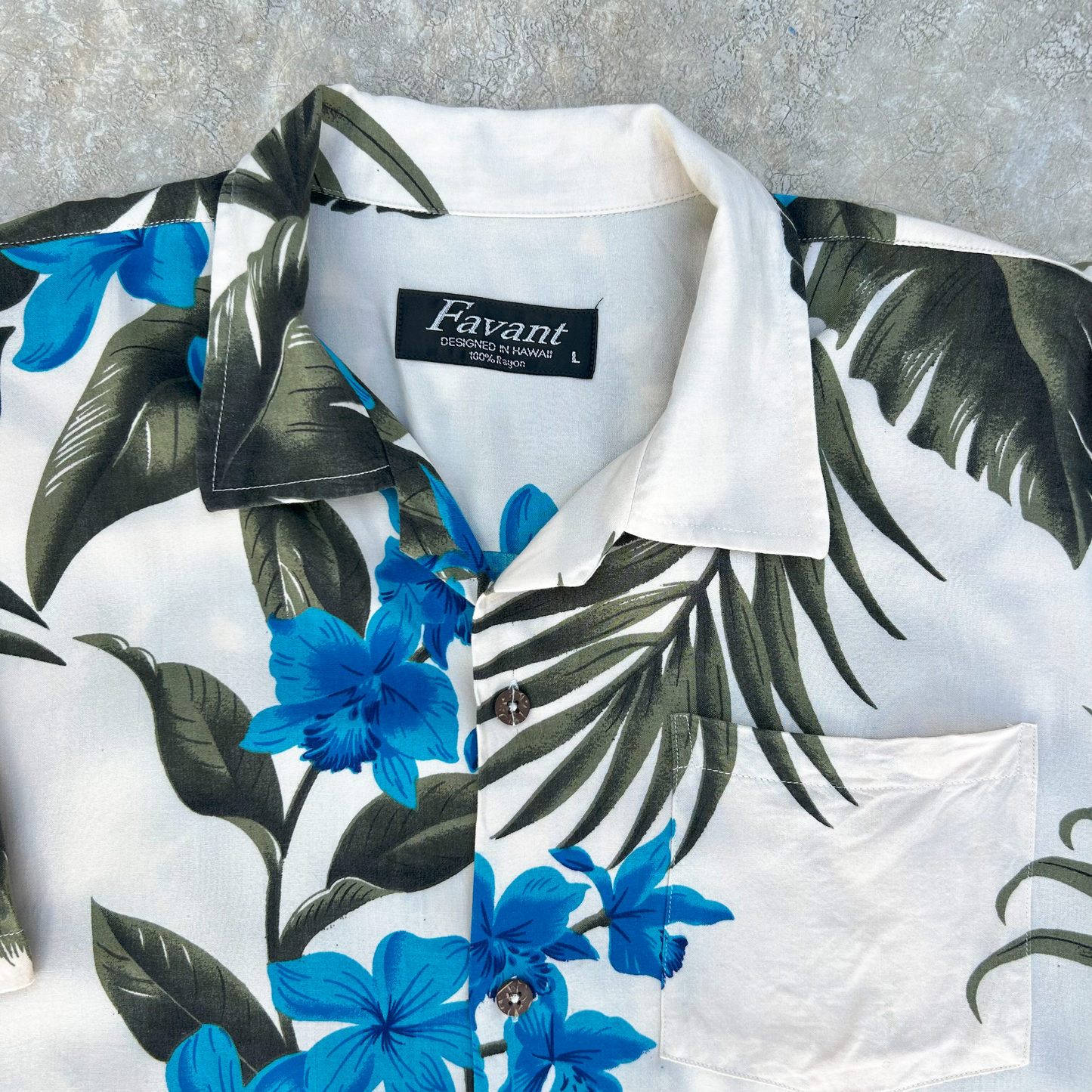 Vintage Hawaiian Shirt ‘’Favant’’