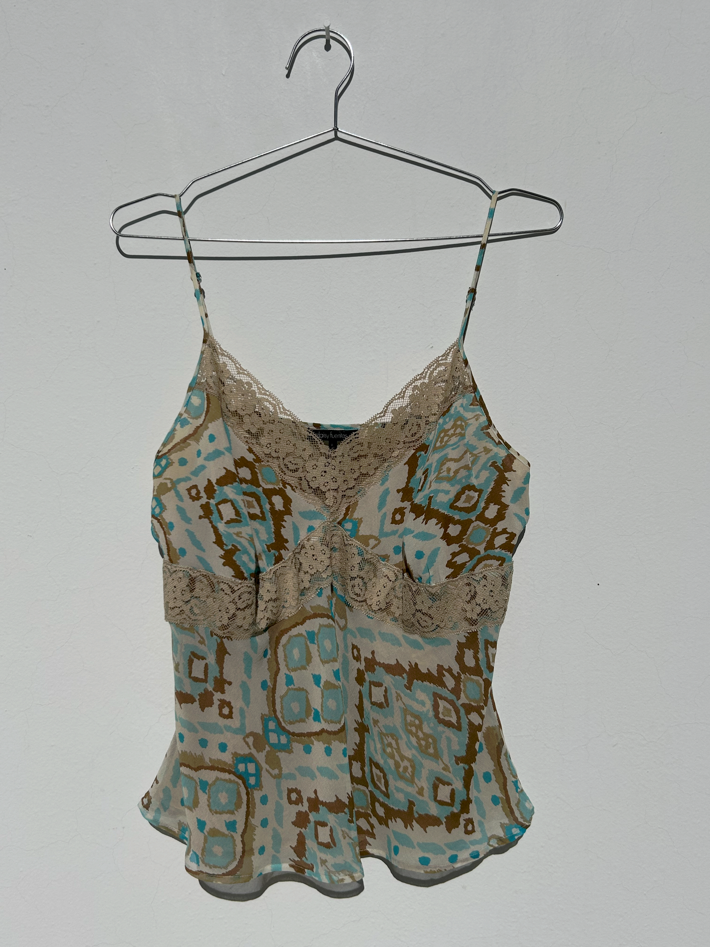 Vintage Silk Slip Top ‘’Daisy Fuentes’’
