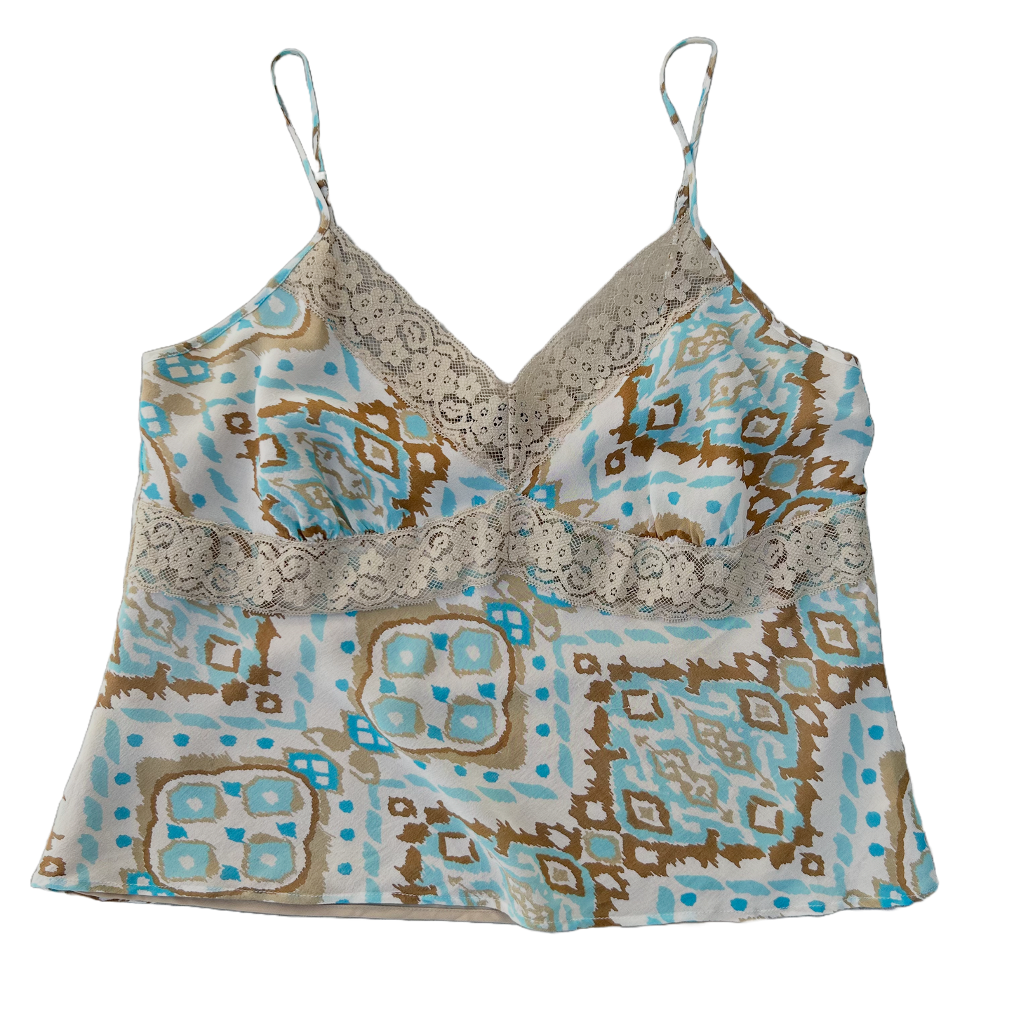 Vintage Silk Slip Top ‘’Daisy Fuentes’’