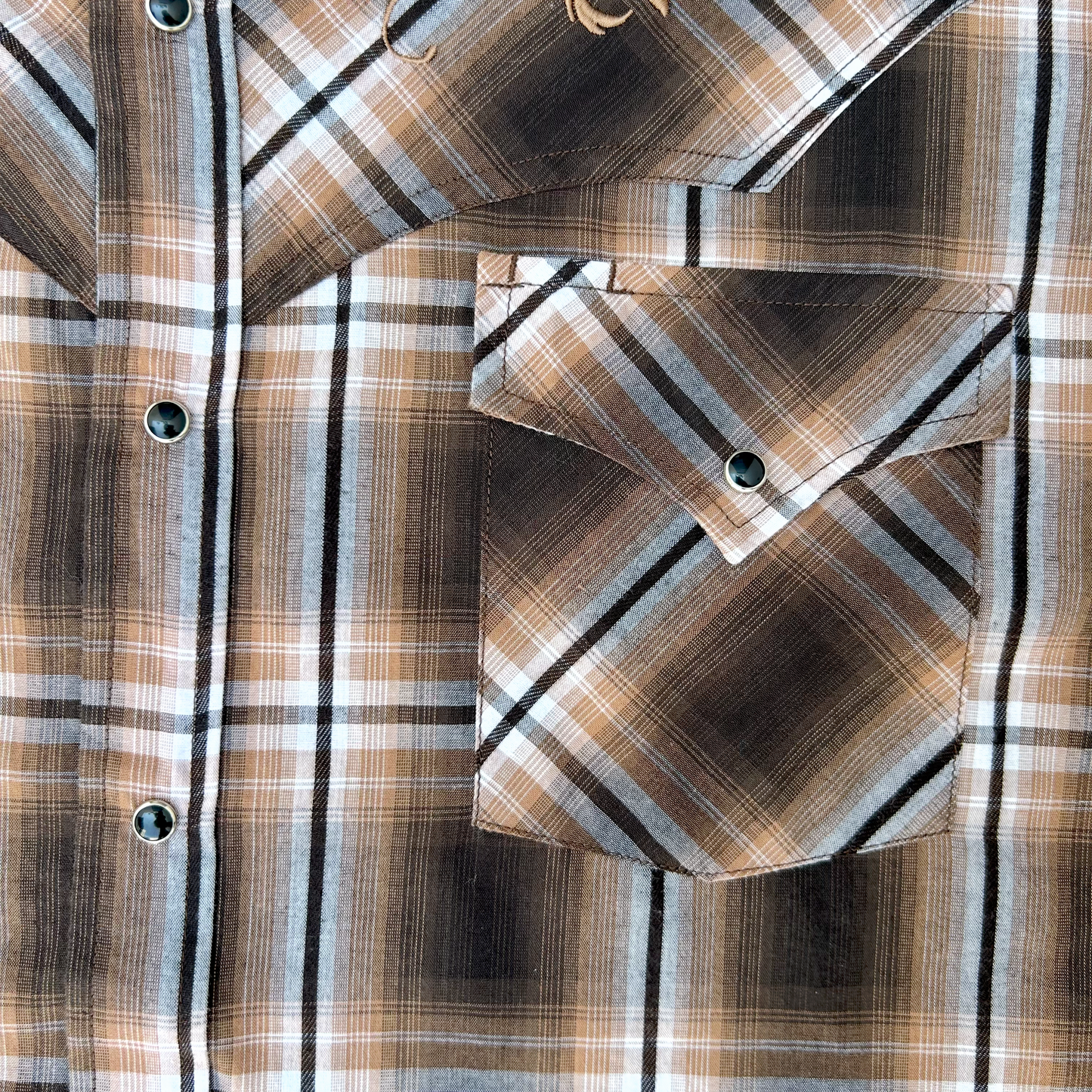 Vintage Western Cotton Blend Shirt ‘’Ely Cattleman’’