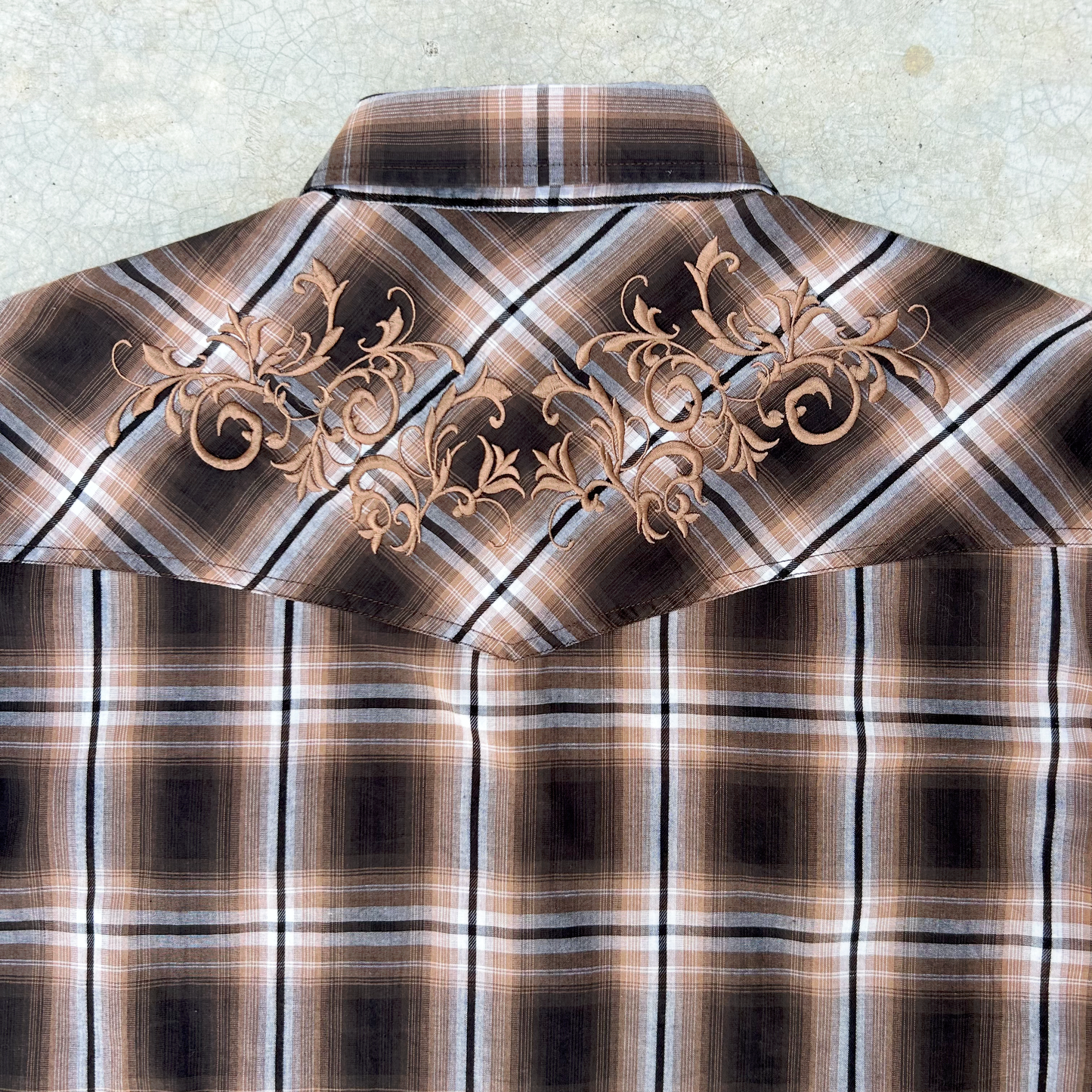 Vintage Western Cotton Blend Shirt ‘’Ely Cattleman’’