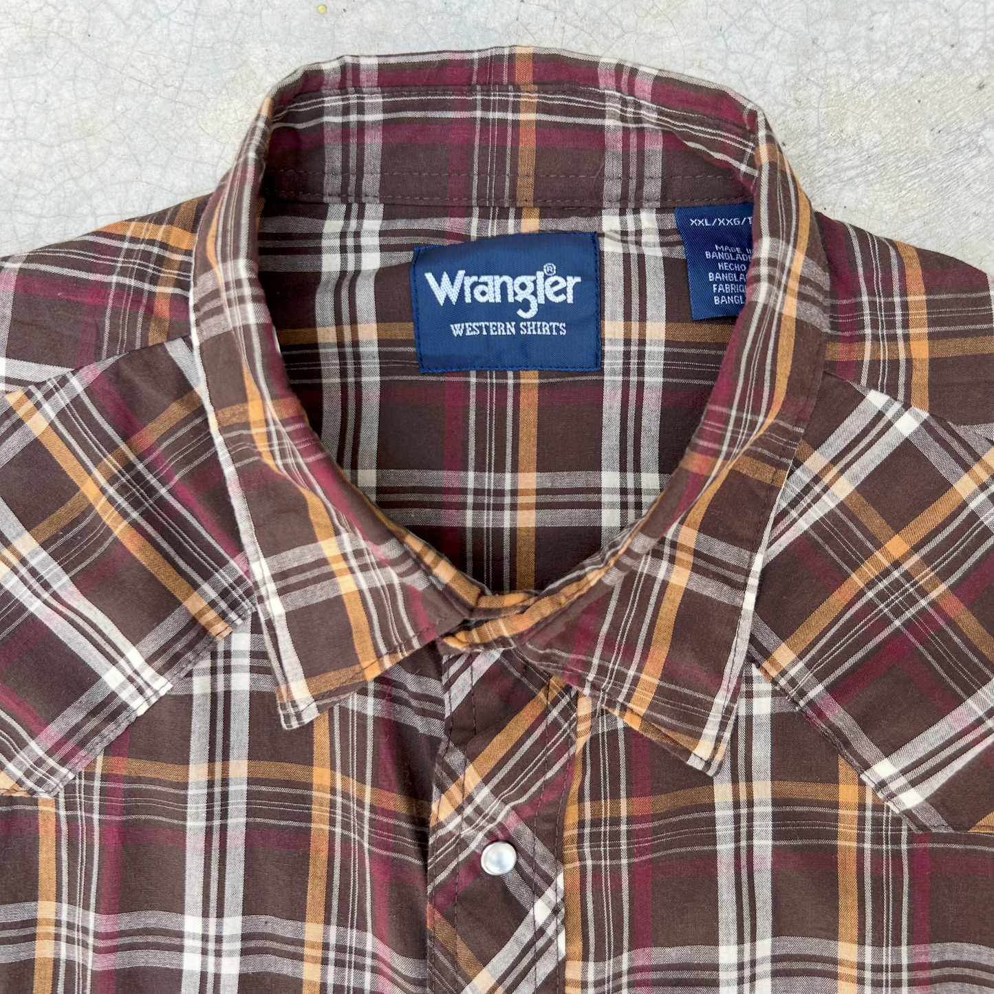 Vintage Western Cotton Blend Shirt ‘’Wrangler’’