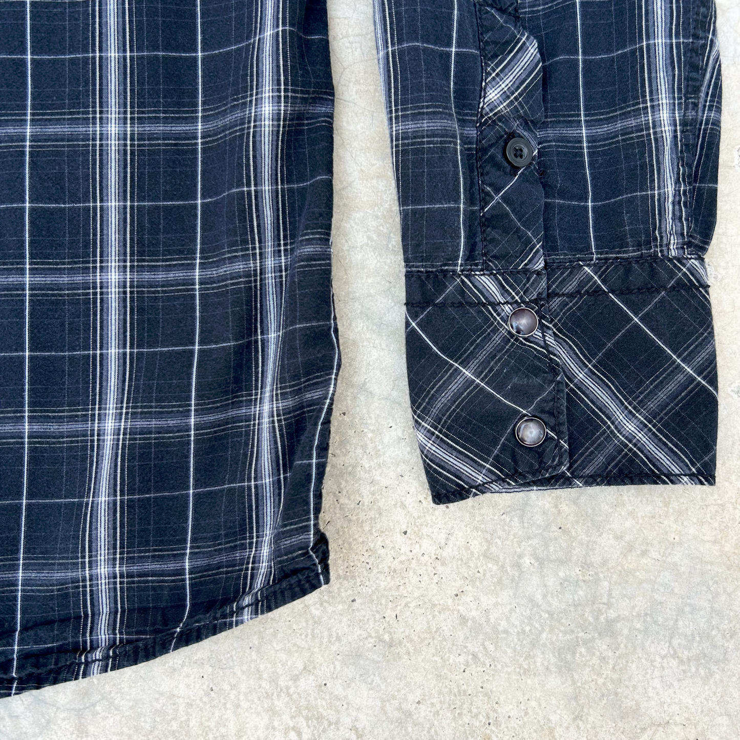 Western Cotton Shirt ‘’Carbon Black’’