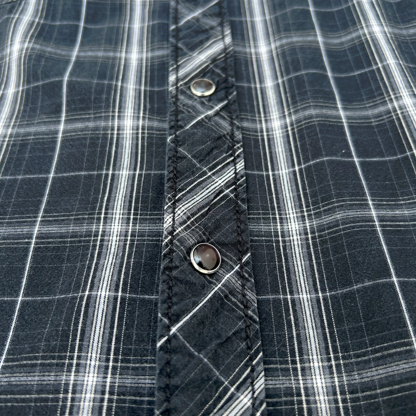 Western Cotton Shirt ‘’Carbon Black’’