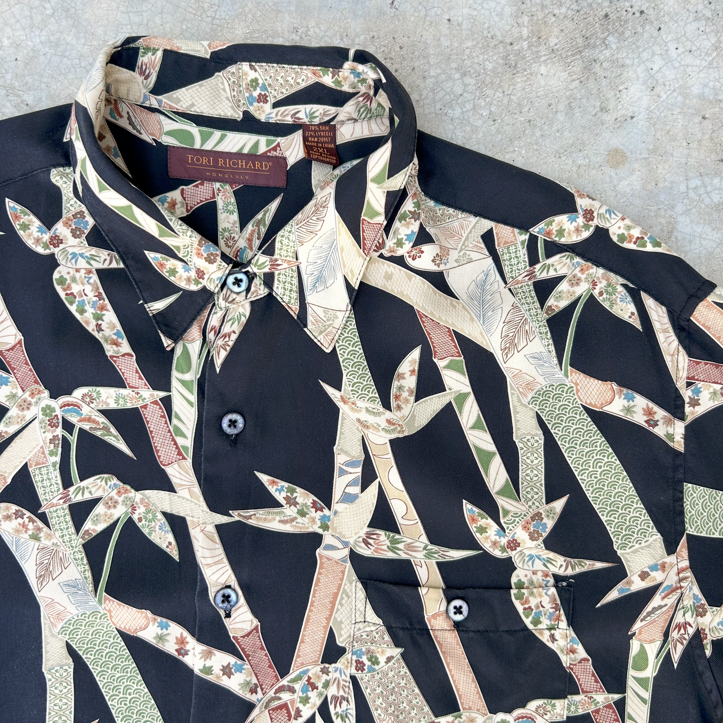 Vintage Blend Silk Shirt ‘’Tori Richard’’