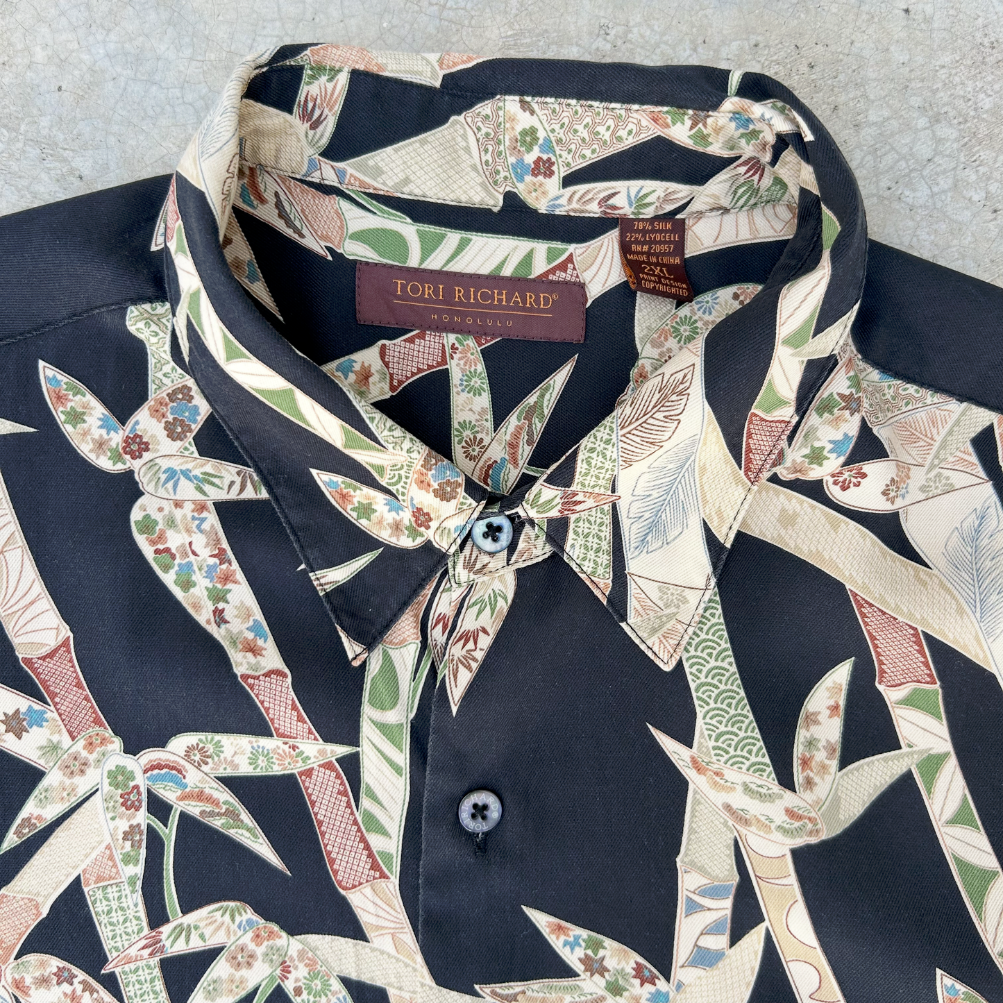 Vintage Blend Silk Shirt ‘’Tori Richard’’
