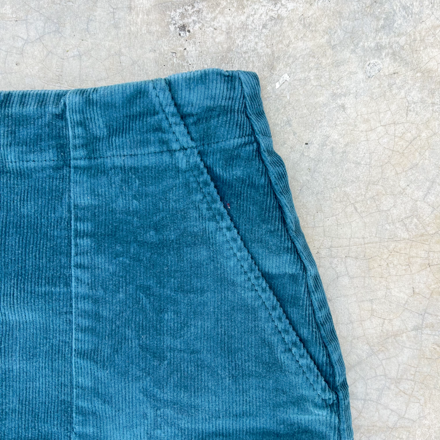 Mini Cotton Blend Corduroy Skirt ‘’Wild Fable’’