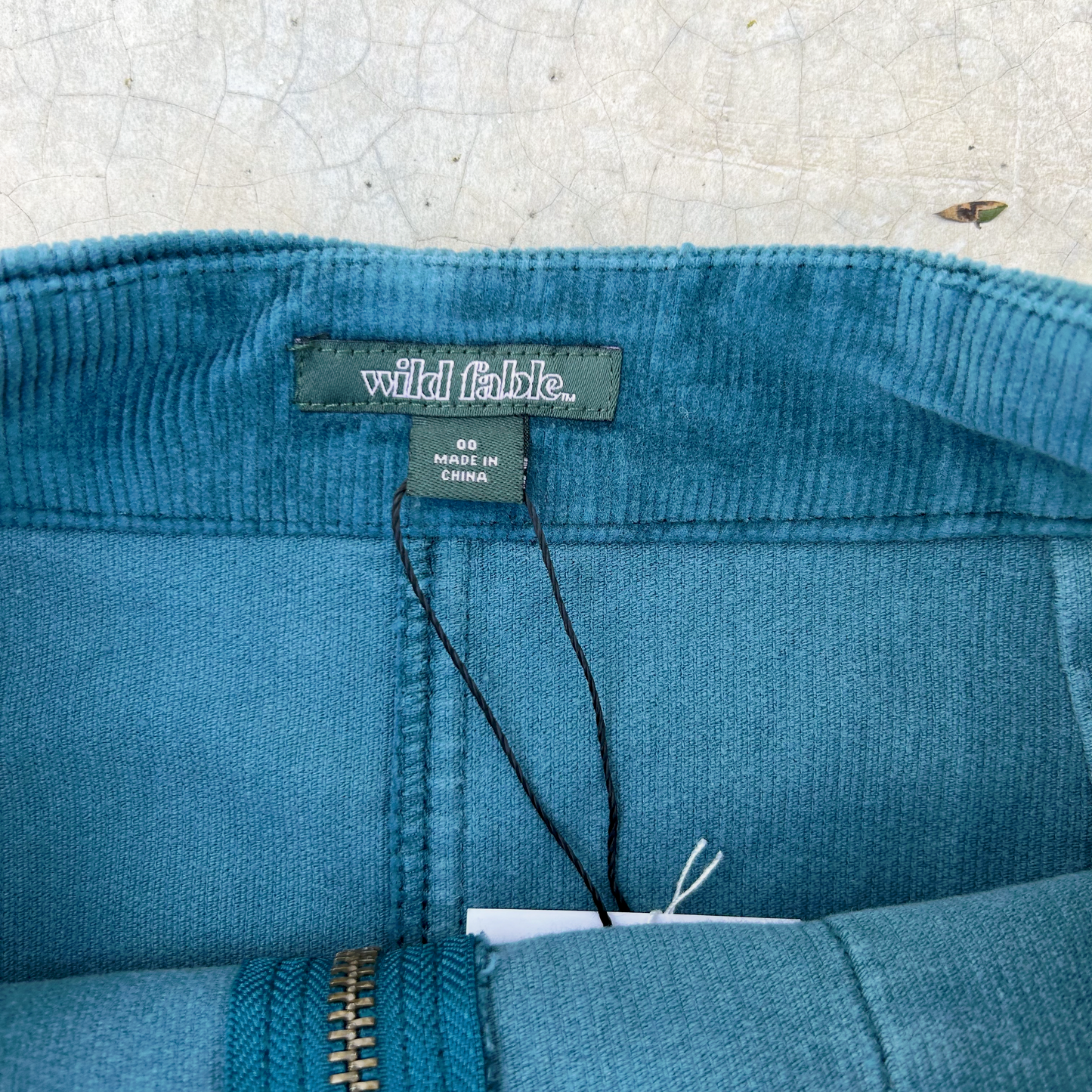 Mini Cotton Blend Corduroy Skirt ‘’Wild Fable’’