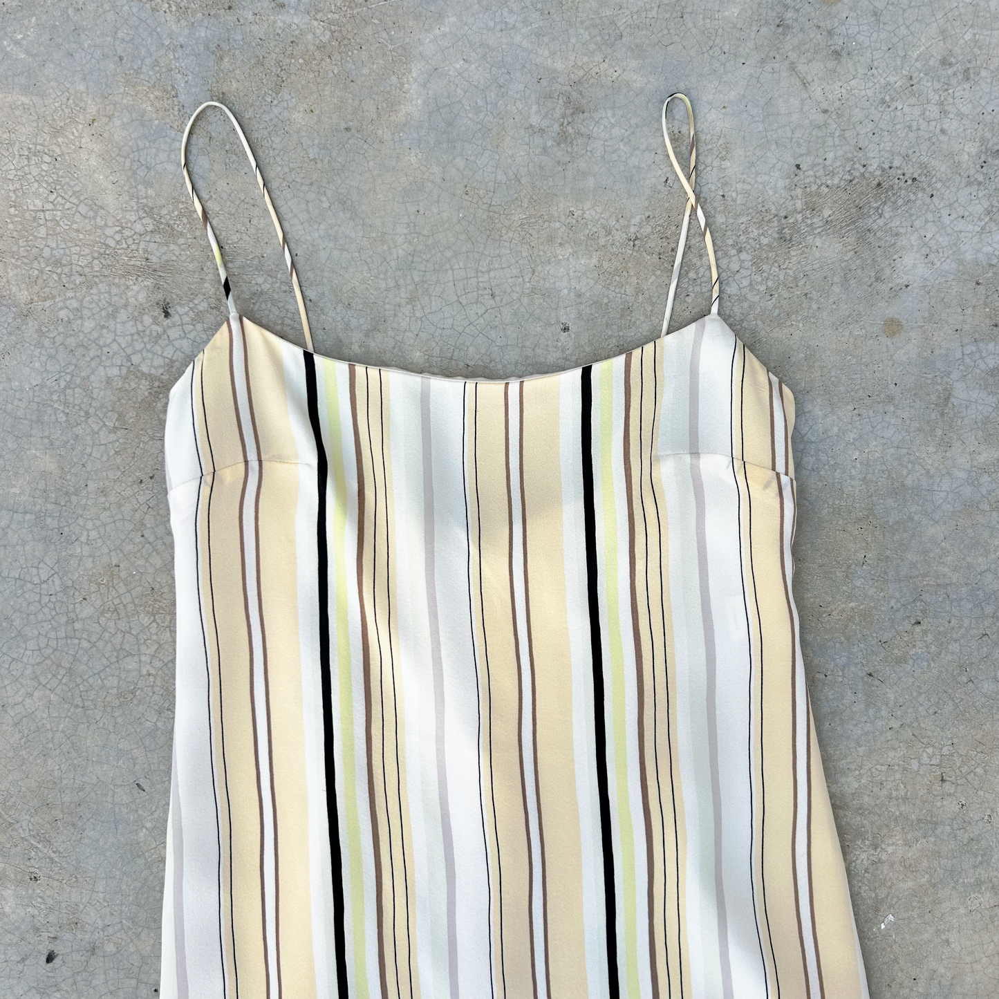 Vintage Silk Maxi Dress ‘’J. Crew’’