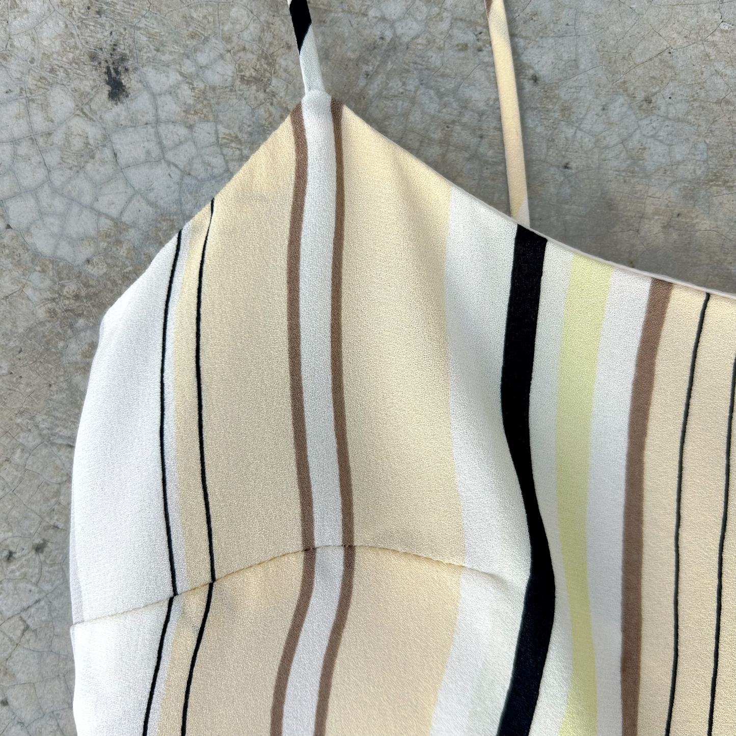 Vintage Silk Maxi Dress ‘’J. Crew’’