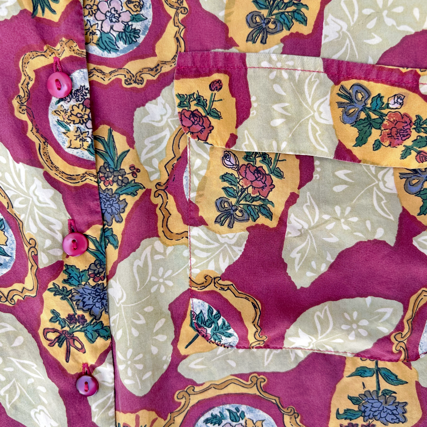 Vintage Silk Shirt ‘’Cezar’’
