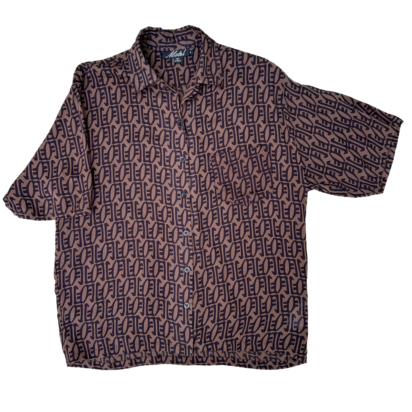 Rayon Printed Shirt ‘’Motel’’