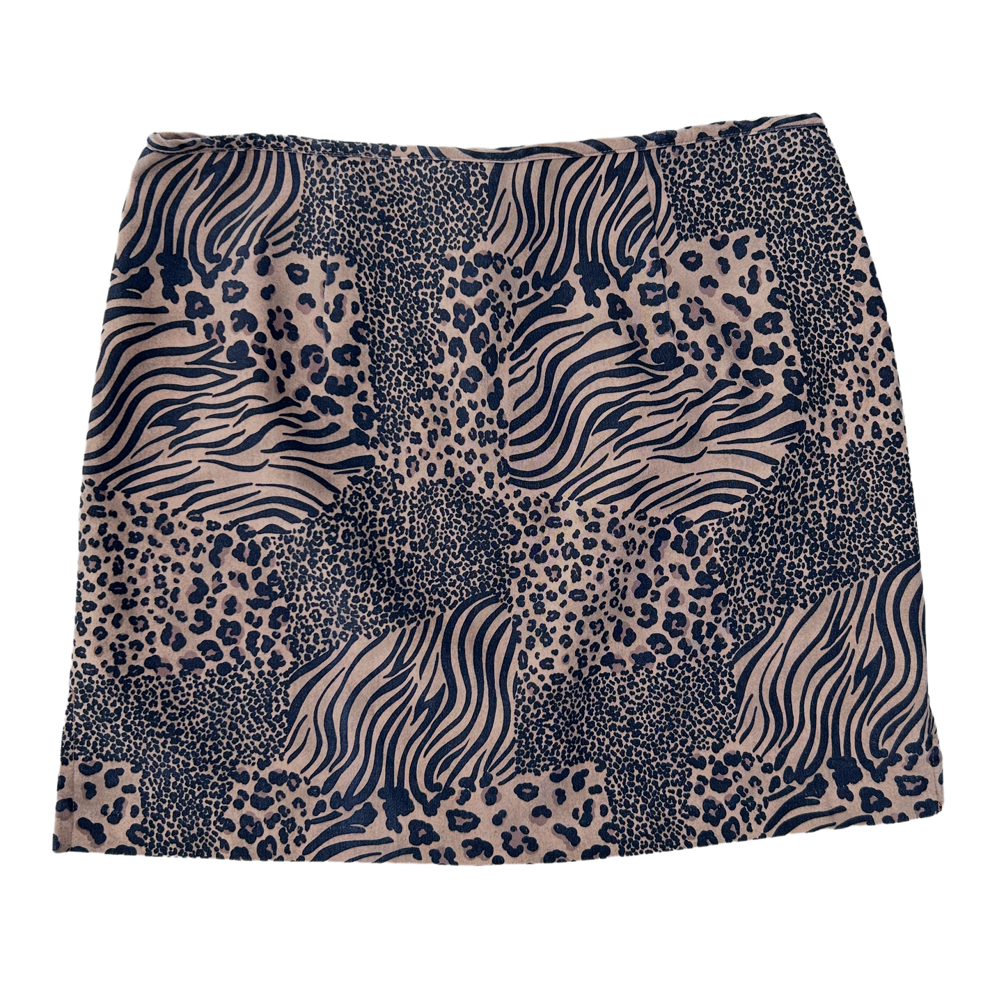 Vintage Rayon Blend Mini Skirt ‘’e.c.r.u’’