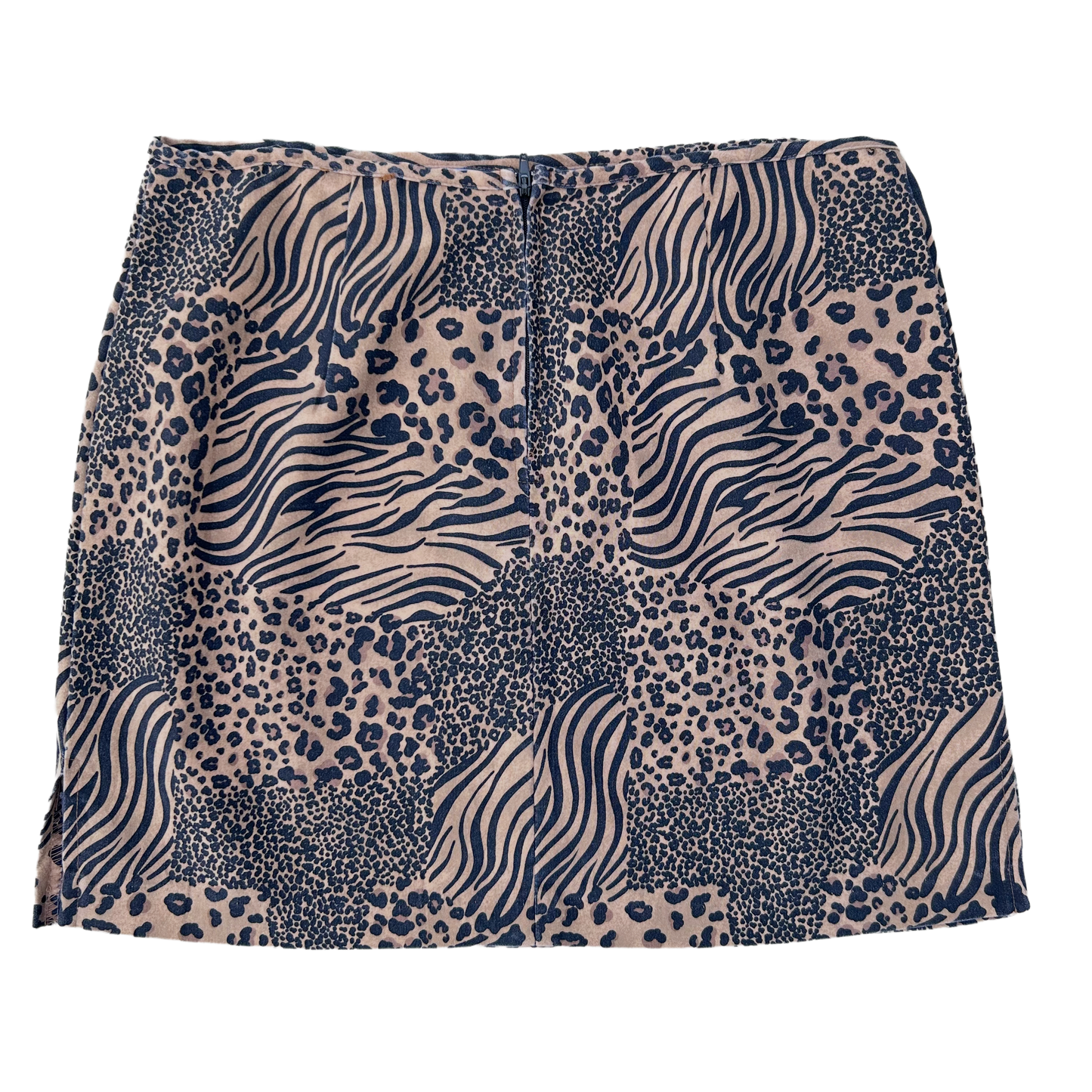 Vintage Rayon Blend Mini Skirt ‘’e.c.r.u’’