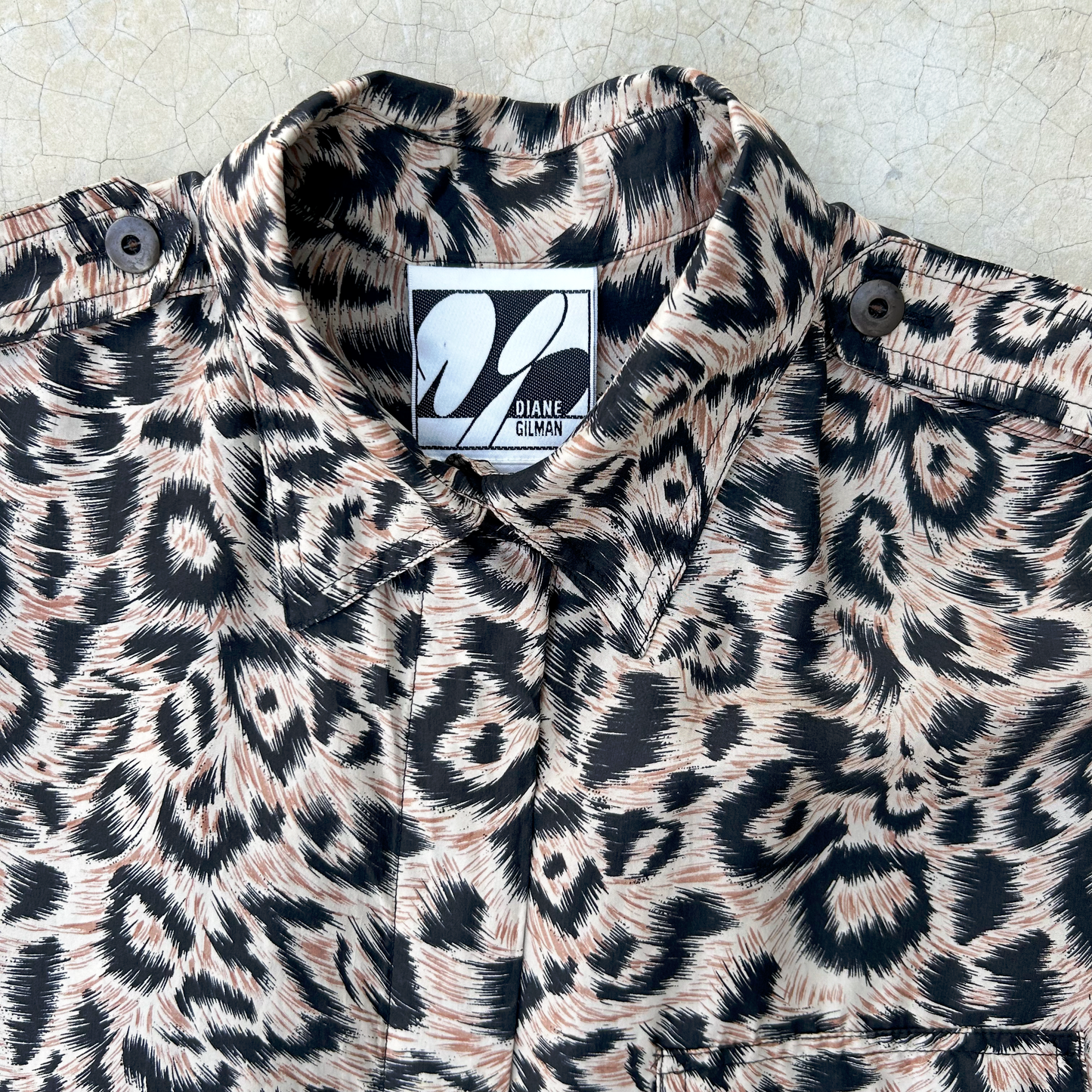 Vintage Silk Jacket ‘’Diane Gilman’’
