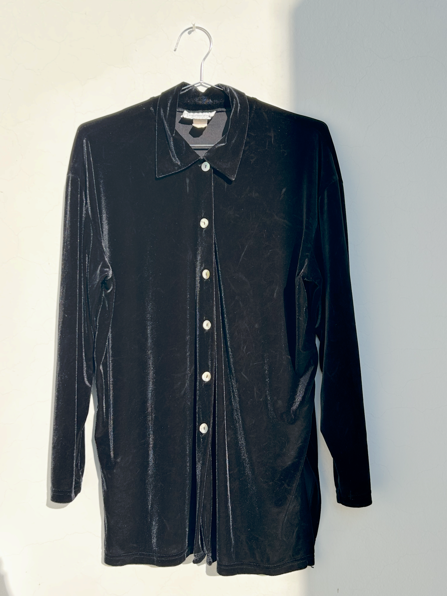 Vintage Velvet Shirt ‘’Impressions’’