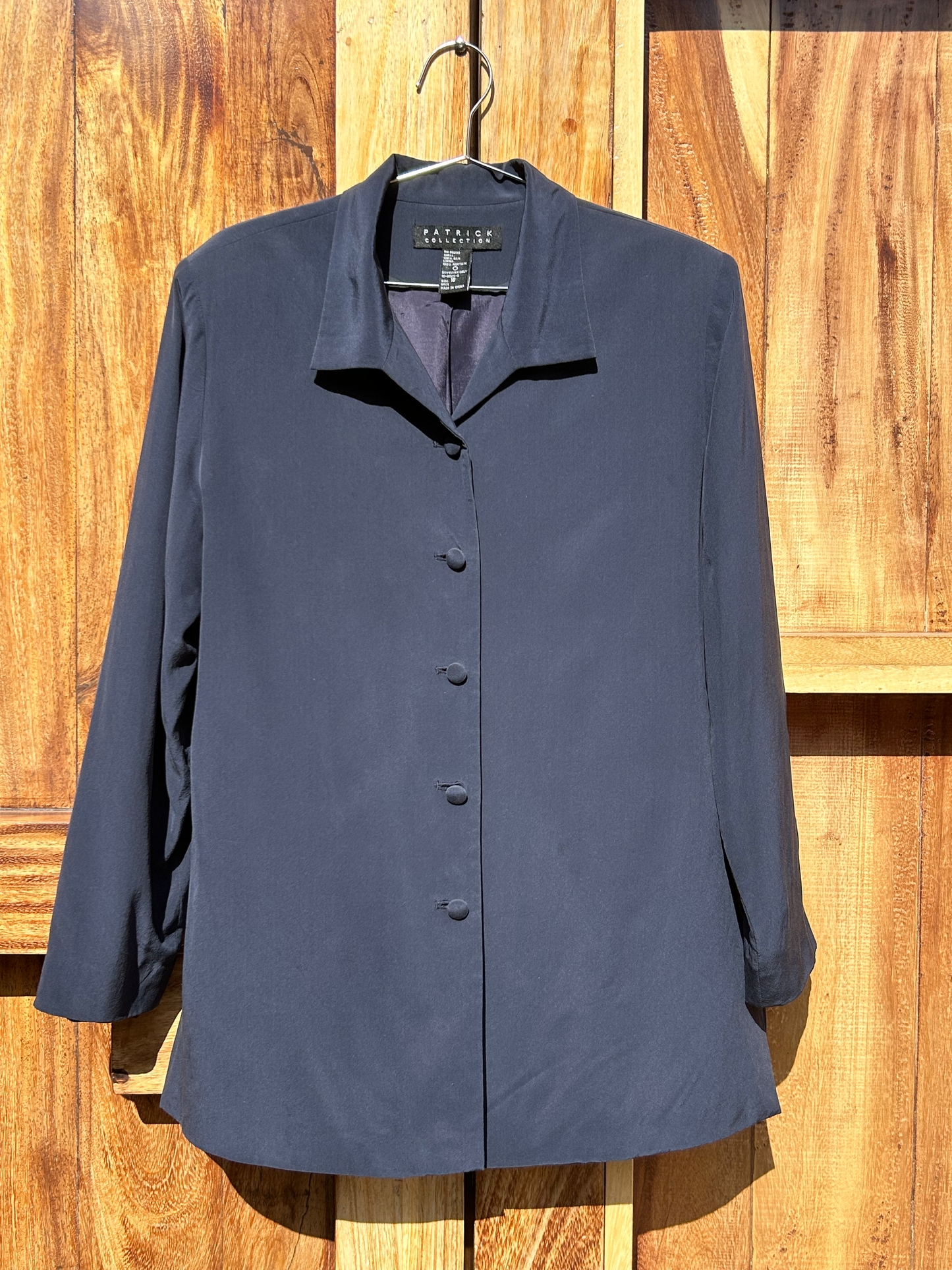 Vintage Silk Blazer ‘’Patrick Collection’’