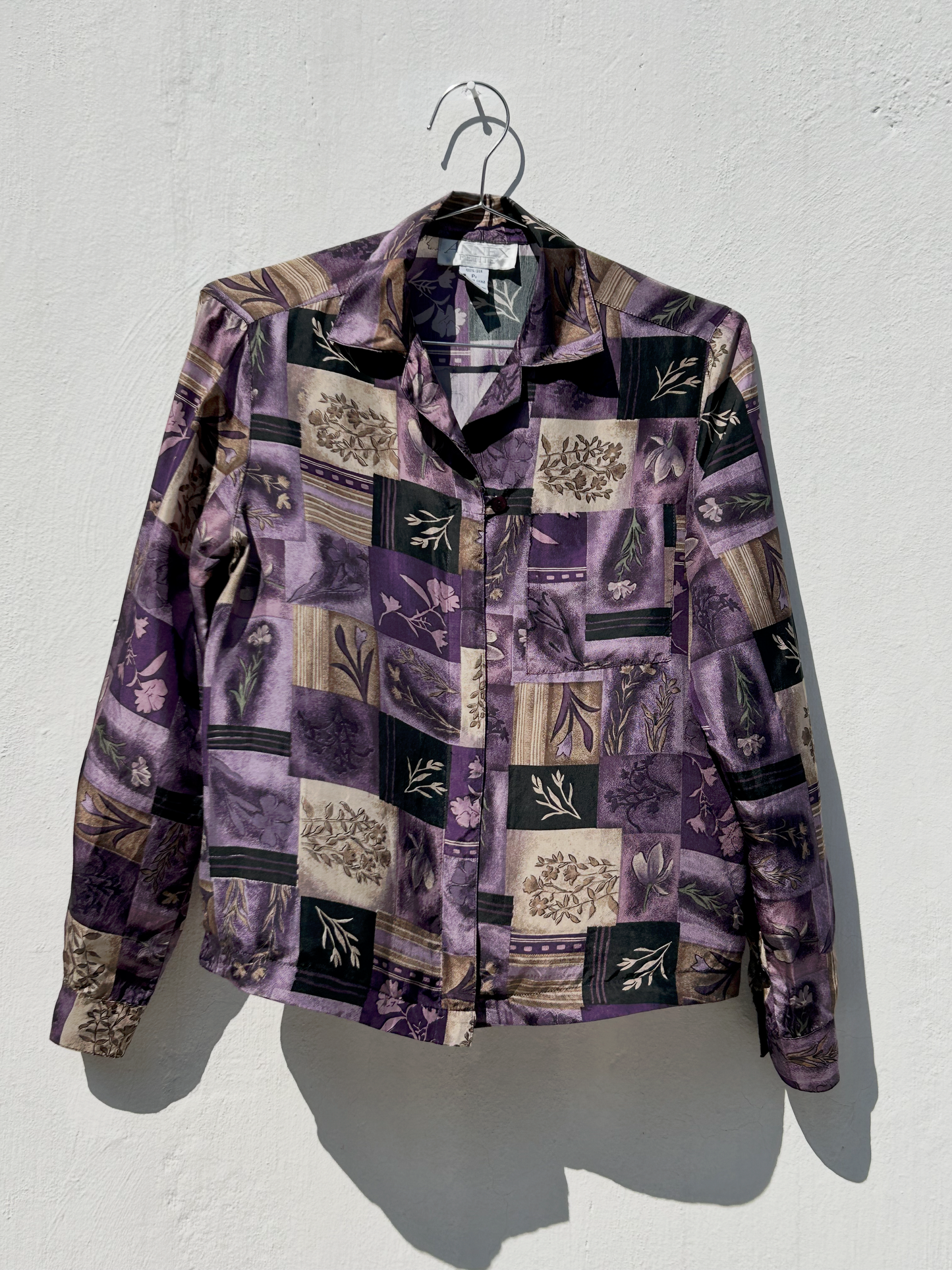 Vintage Silk Shirt ‘’Casual Corner’’