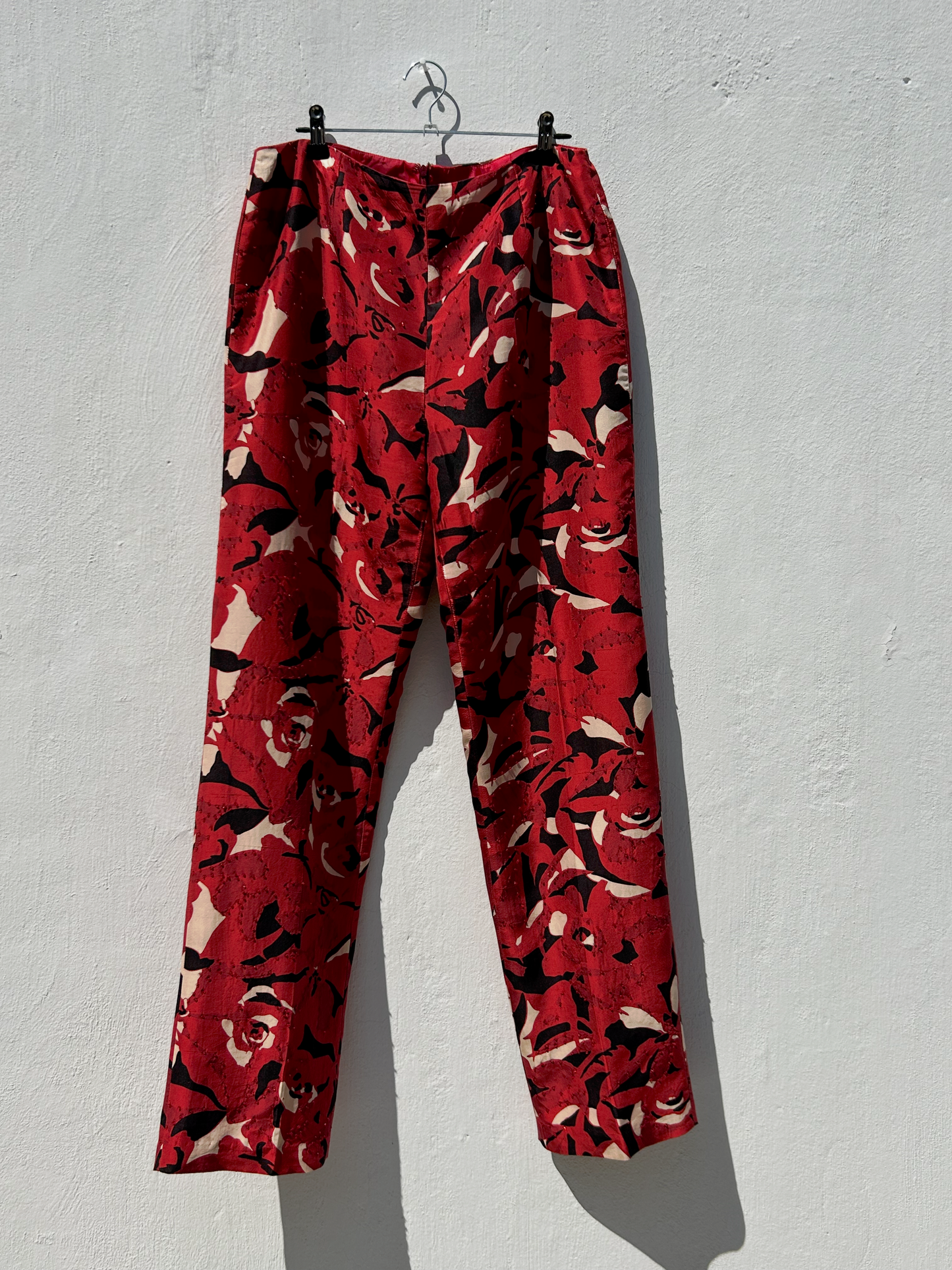 Vintage Silk Pants ‘’PIANO’’
