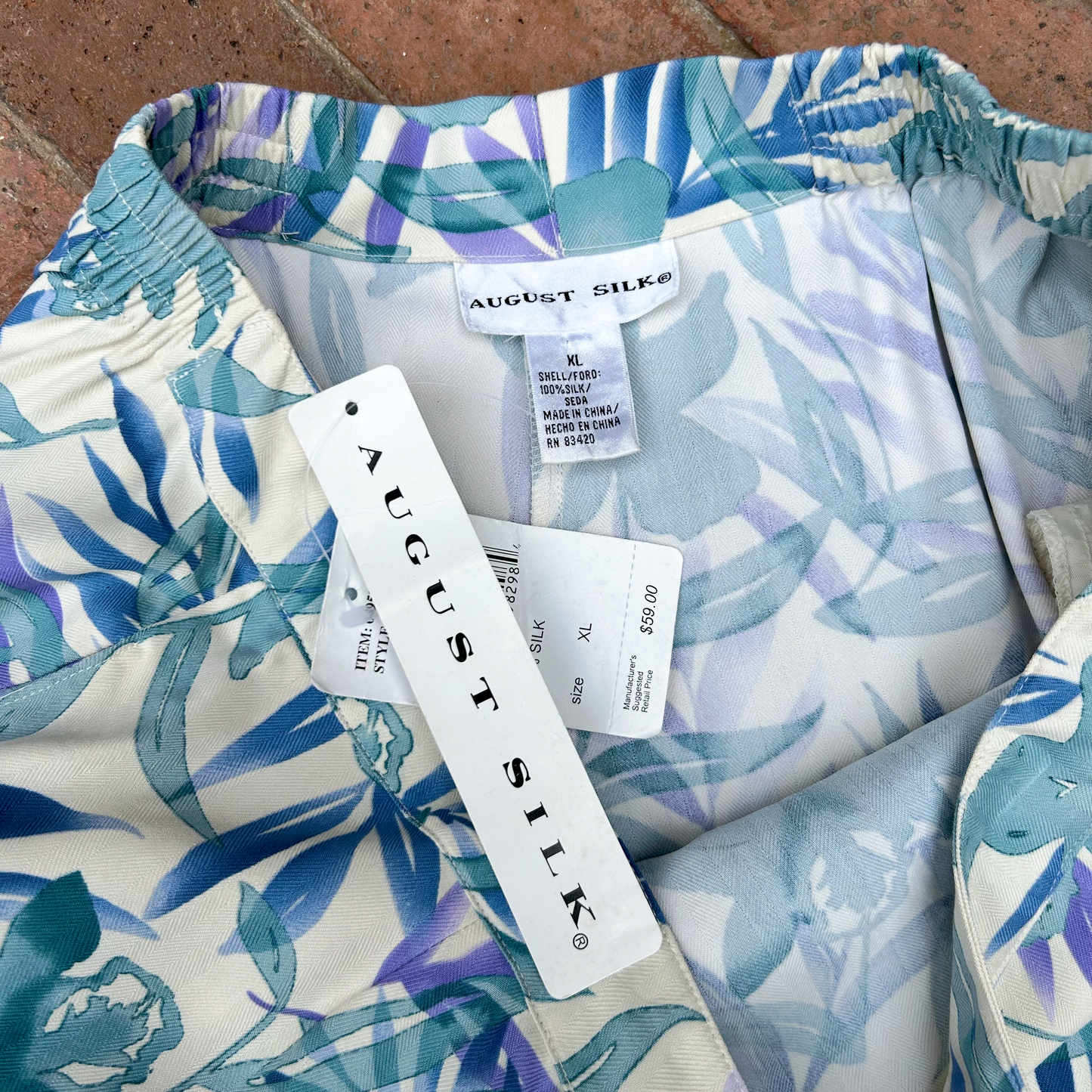 Vintage Silk Trousers ‘’August Silk’’