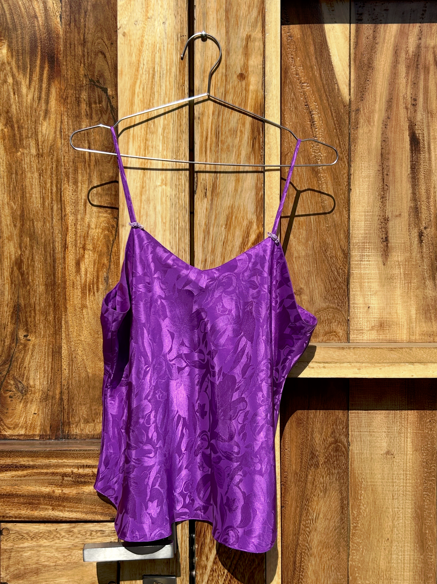 Vintage Satin Slip Top ‘’Erika Taylor’’