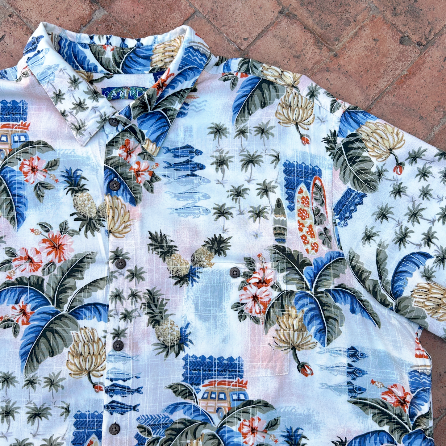 Vintage Hawaiian Shirt ‘’Campia’’