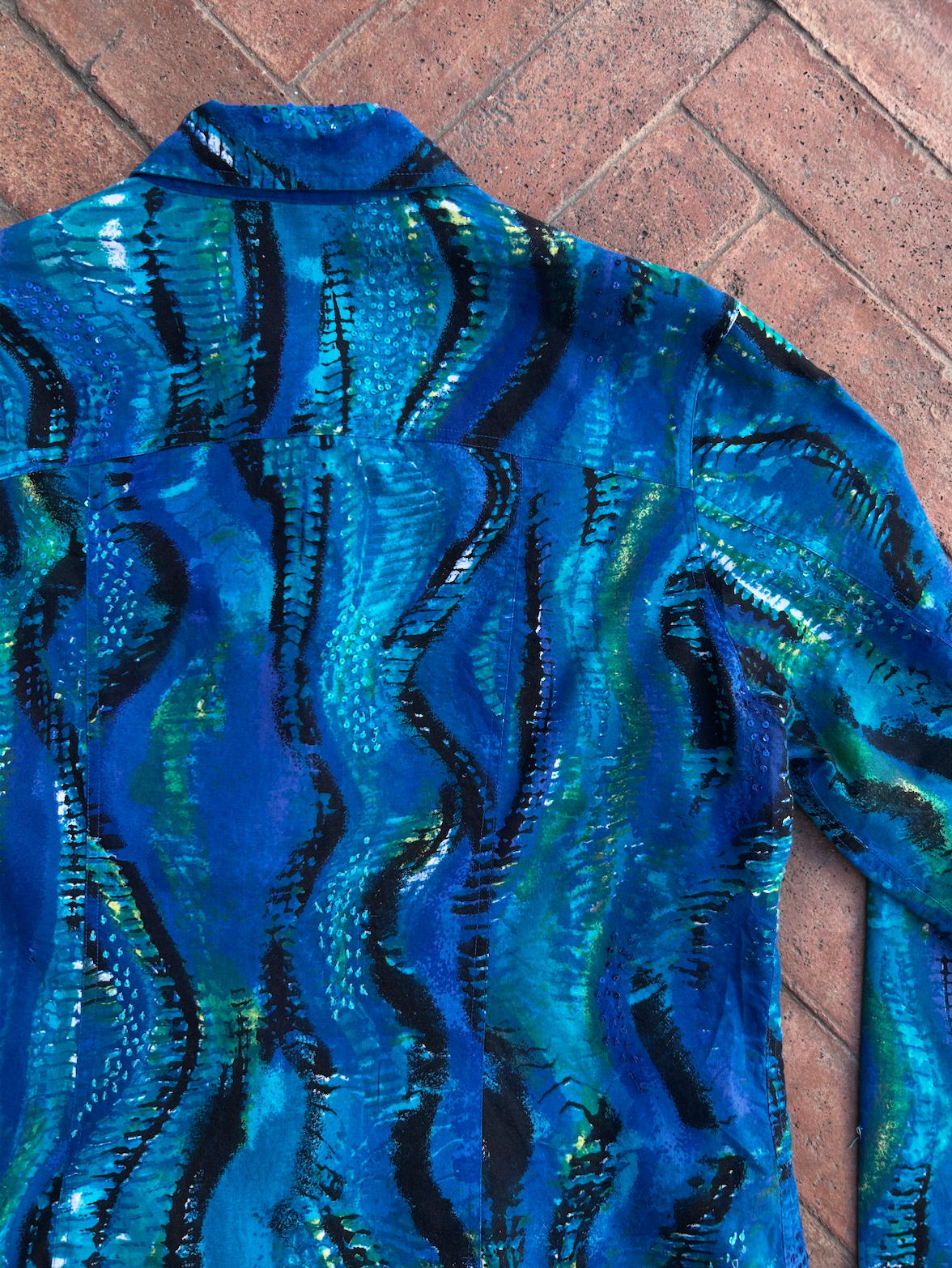 Vintage Cotton Jean Jacket ‘’Chicos’’