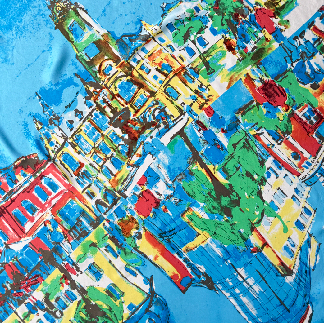 Silk Scarf ‘’Sin marca’’