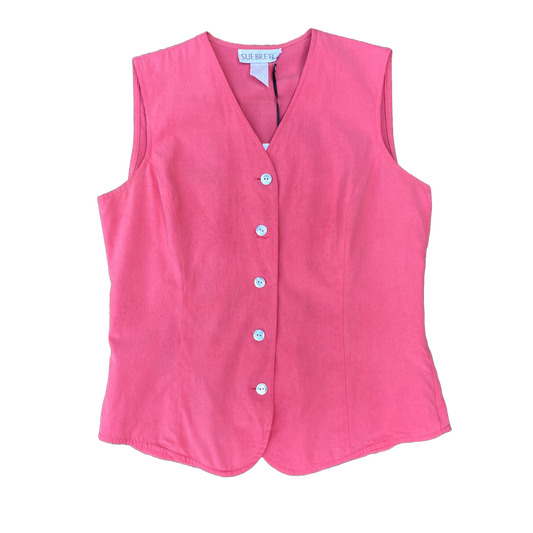 Vintage 90’s Silk Vest ‘’Sue Brett’’