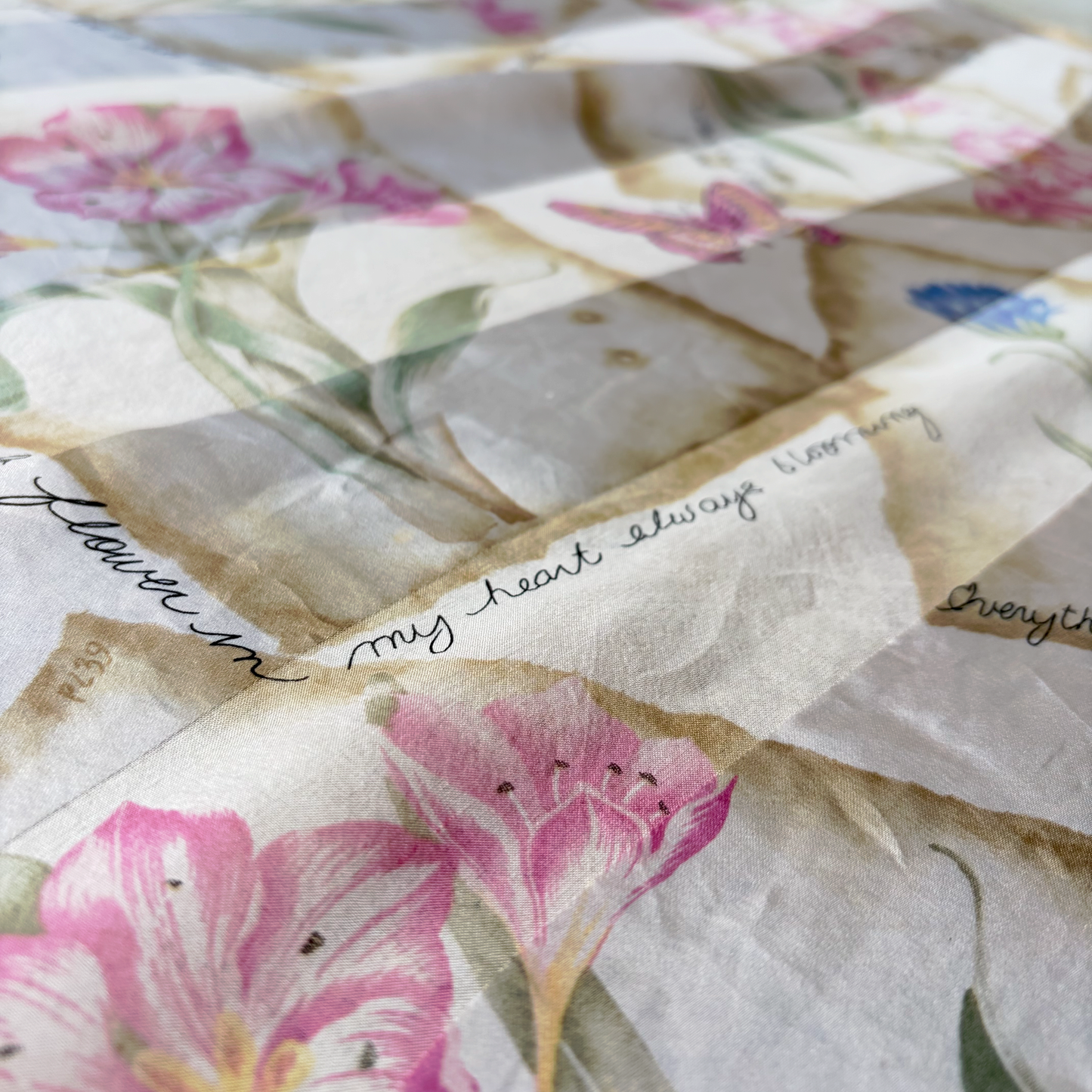 Vintage Silk Scarf ‘’The Specialty House’’