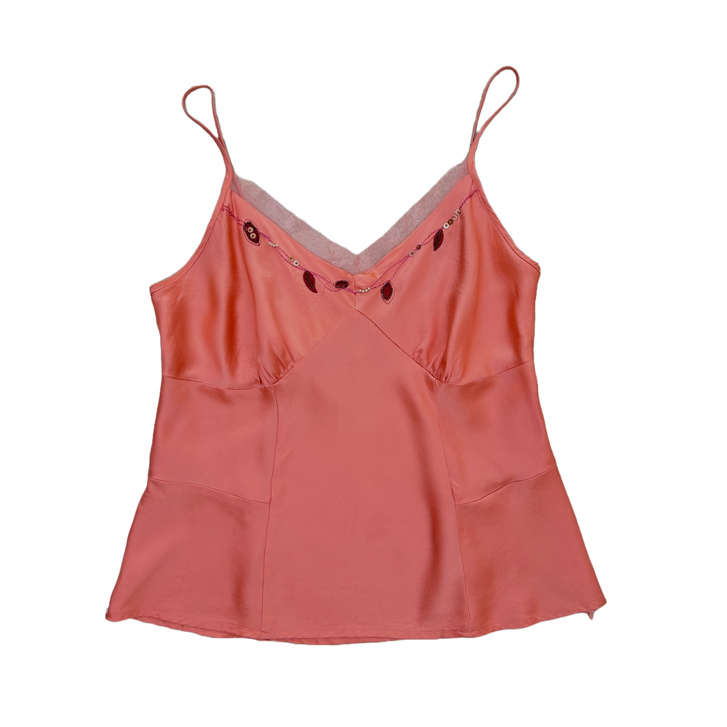 Vintage Silk Slip Top ‘’Uniform John Paul Richard’’