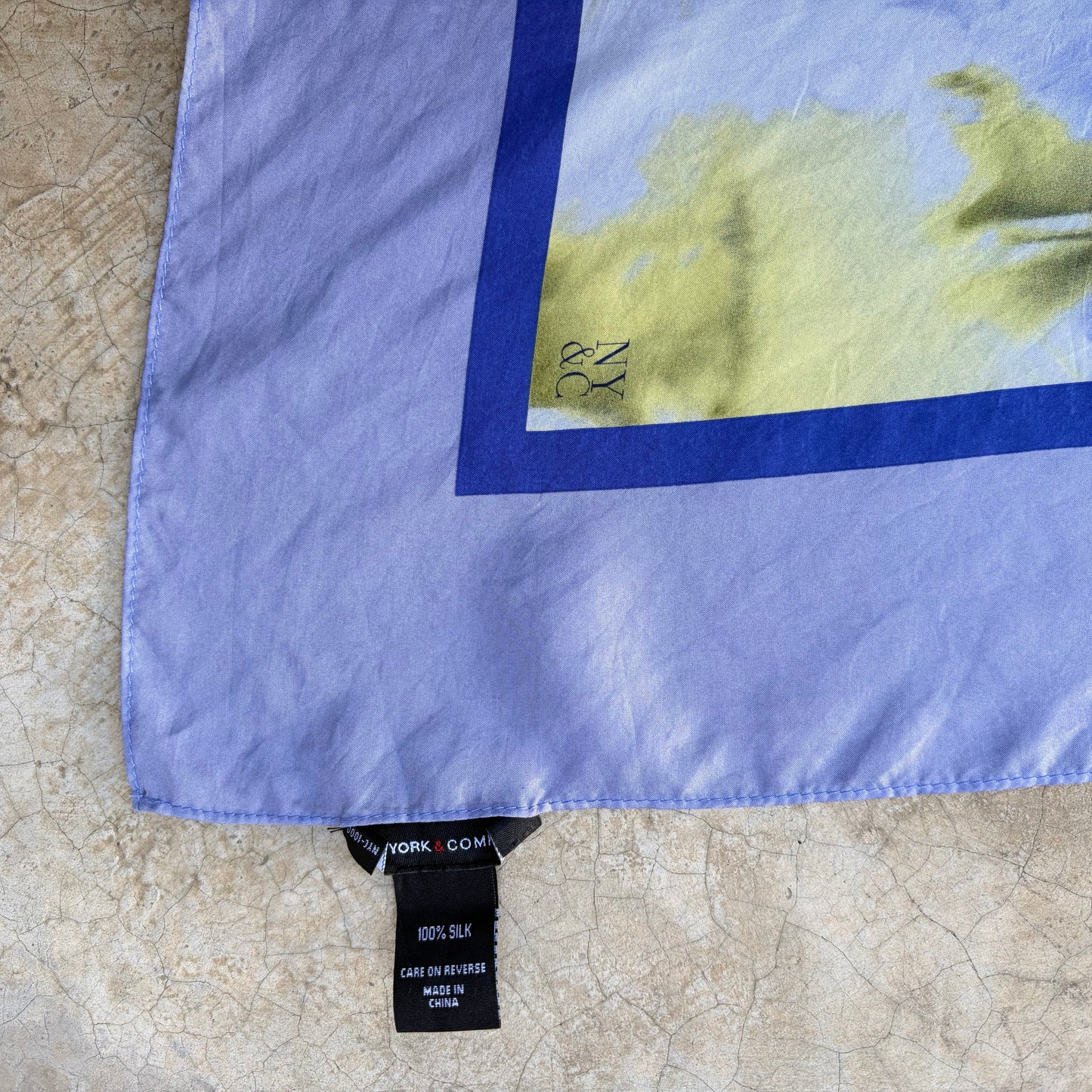 Vintage Silk Scarf ‘’New York Company’’