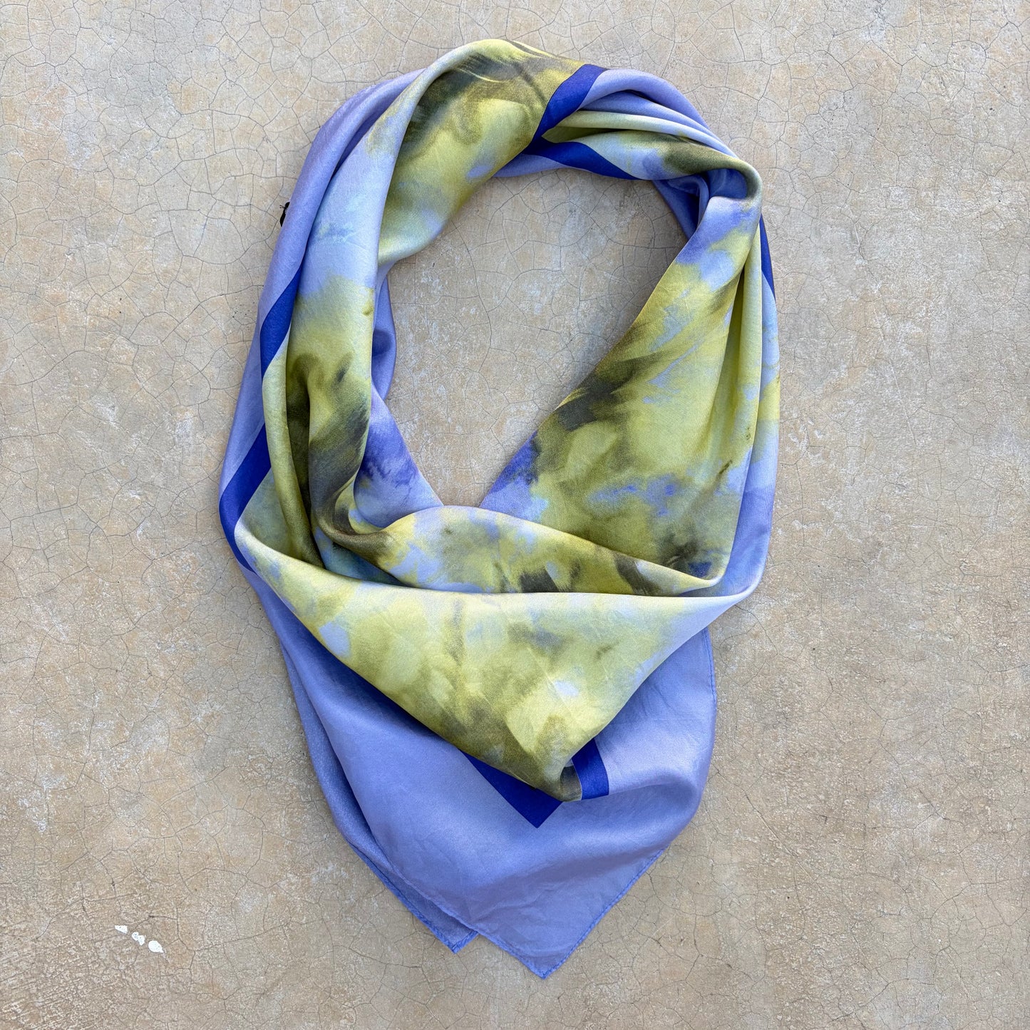 Vintage Silk Scarf ‘’New York Company’’