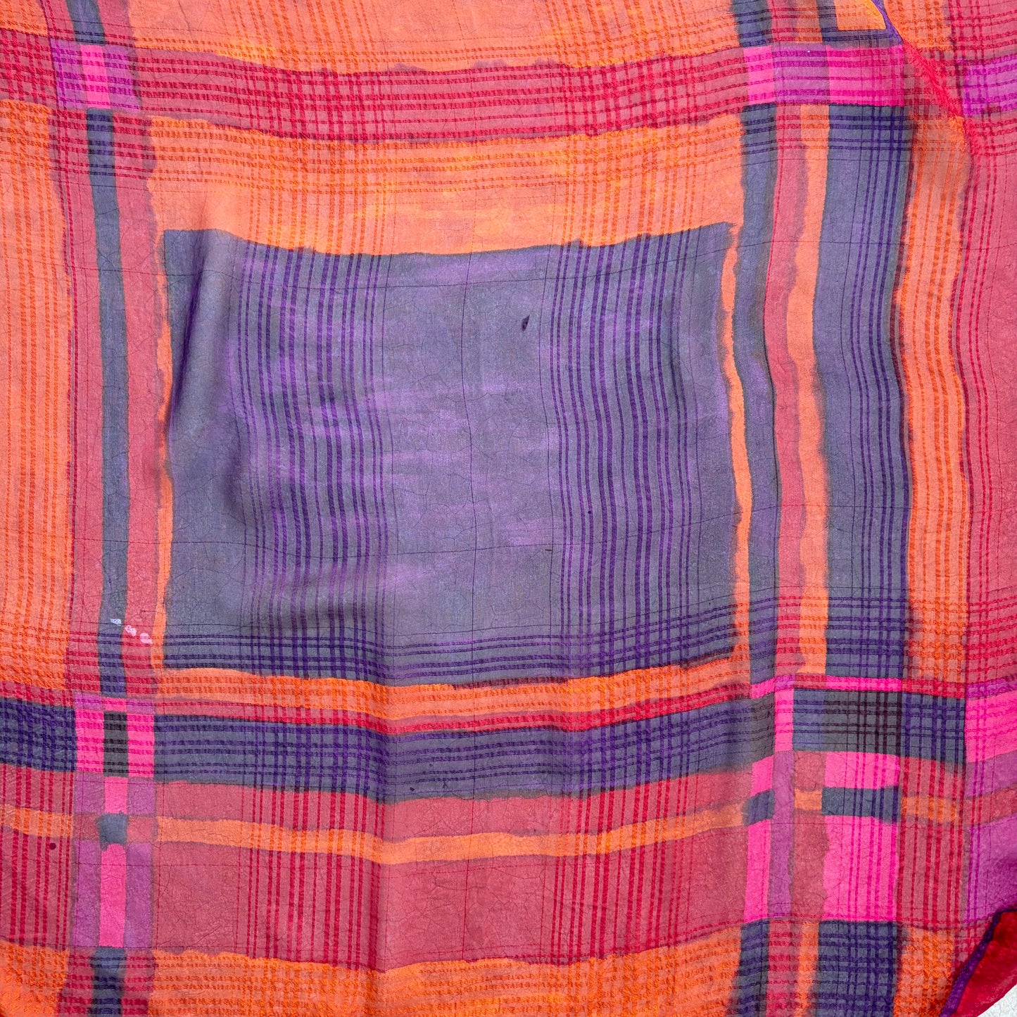 Vintage Silk Scarf ‘’Lancetti Foulards’’