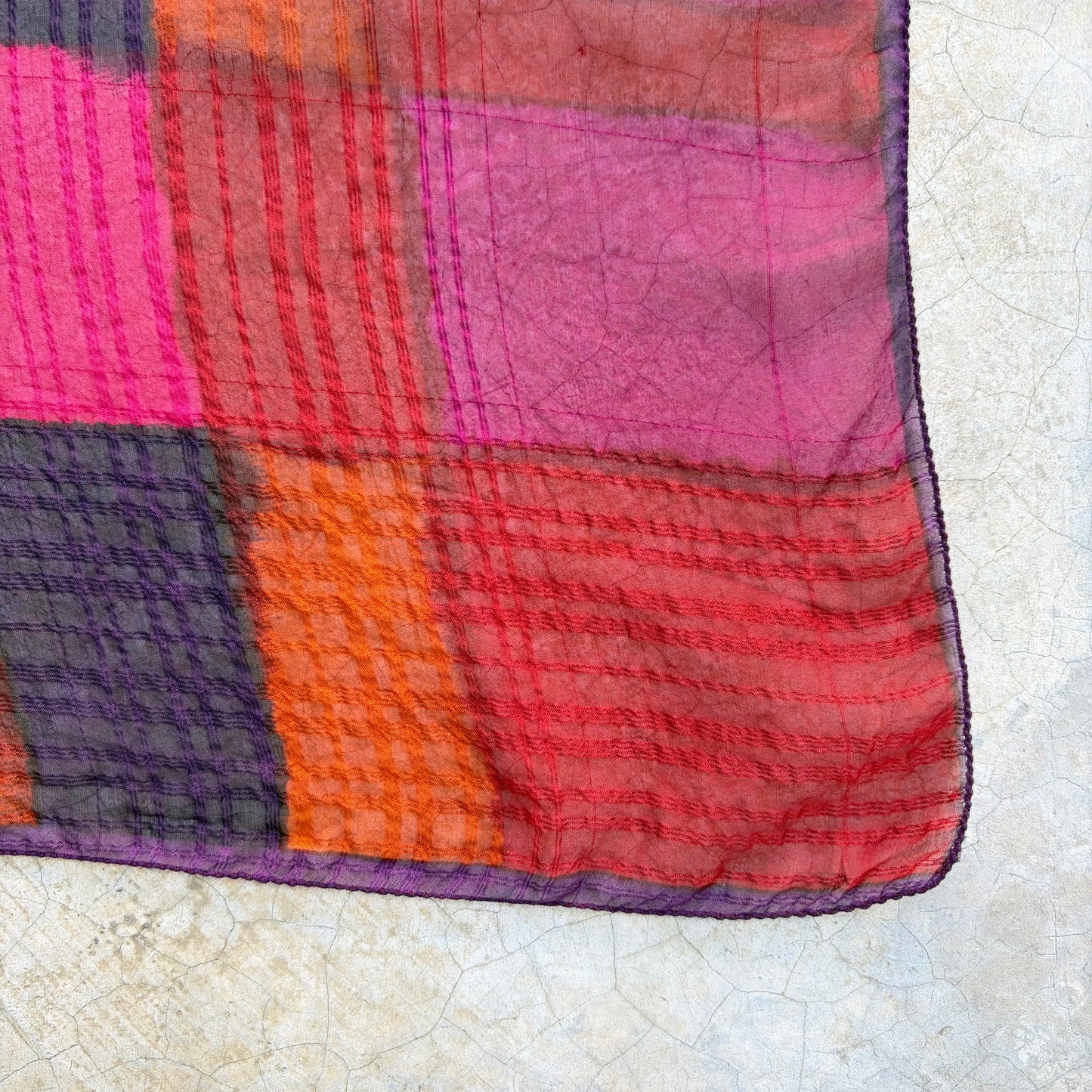 Vintage Silk Scarf ‘’Lancetti Foulards’’