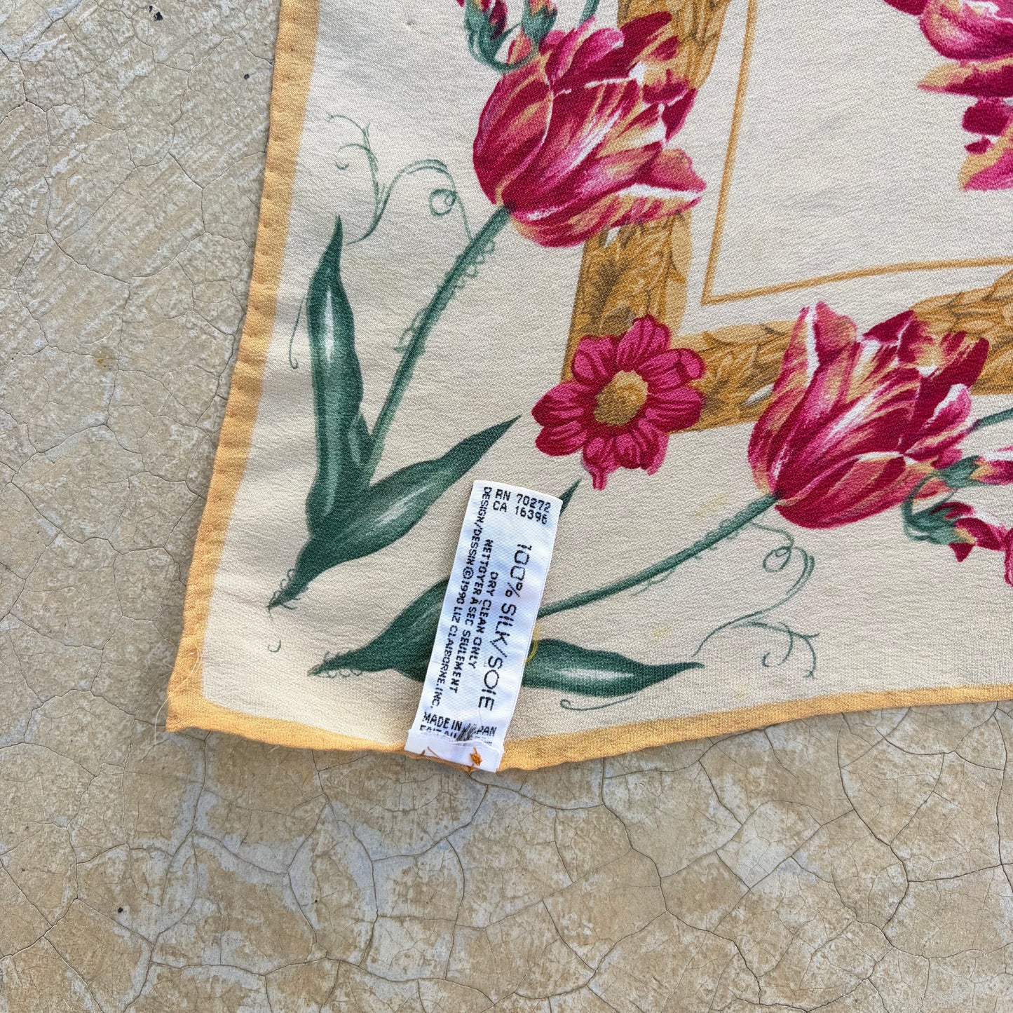 Vintage Silk Scarf ‘’Liz Claiborne’’