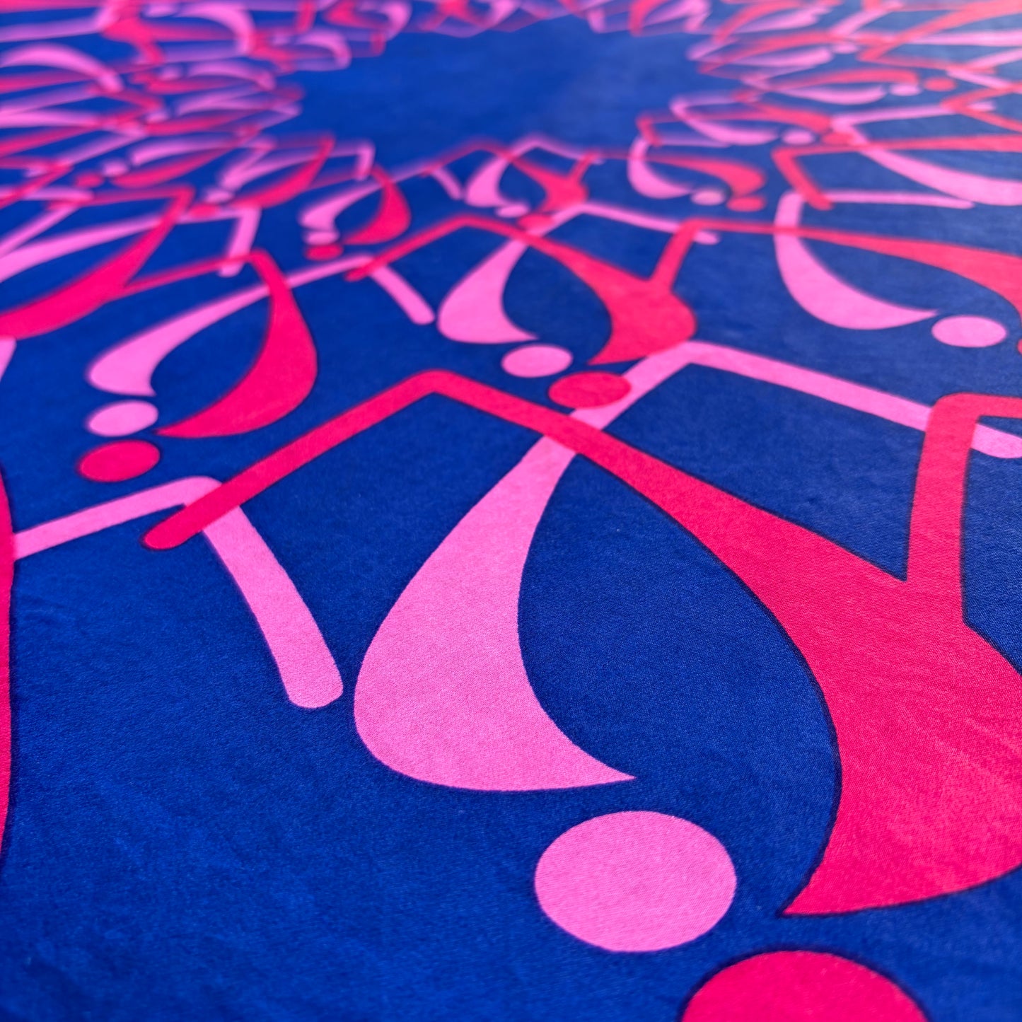 Vintage Silk Scarf ‘’Nicolle Miller’’