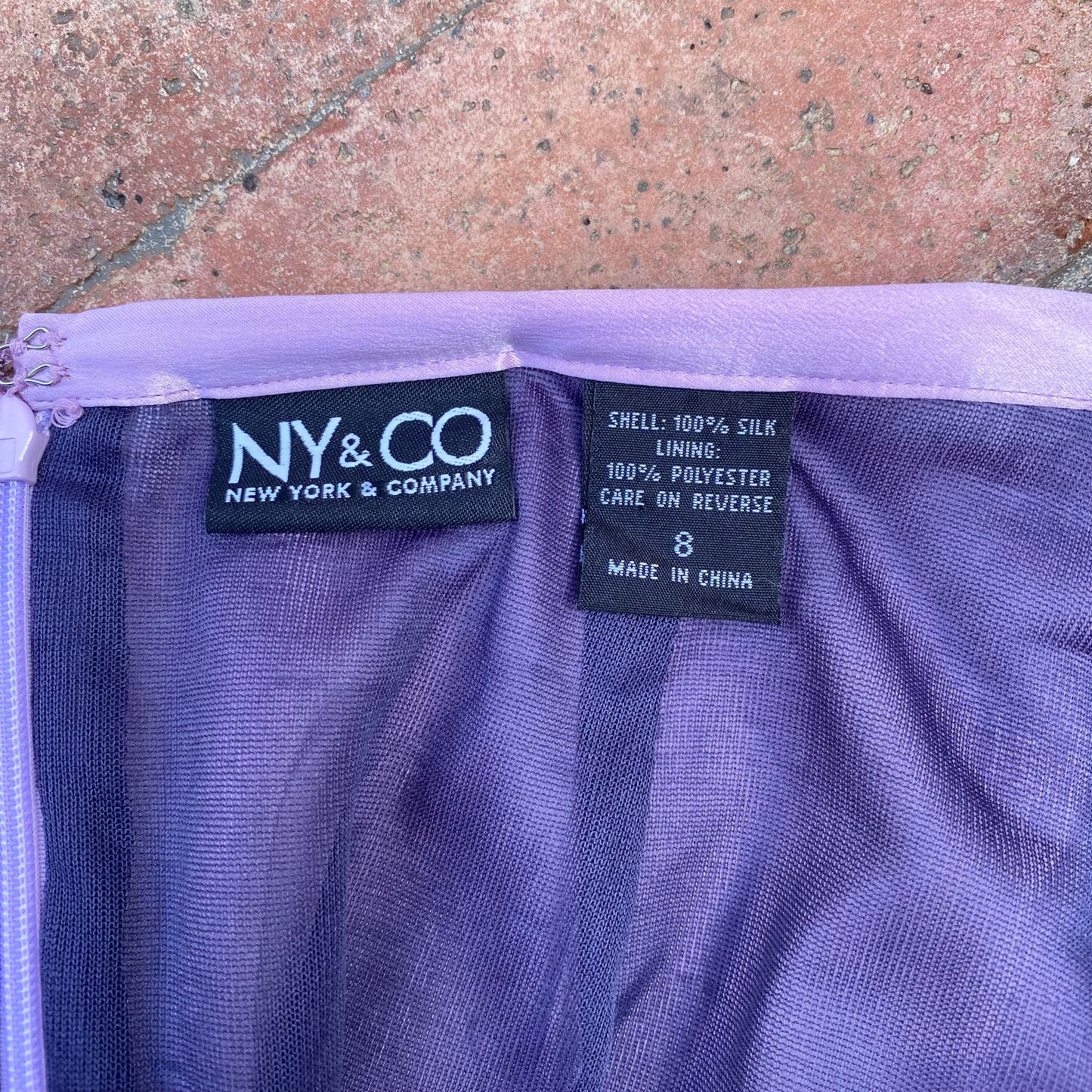 Vintage Silk Skirt ‘’NY&Co’’