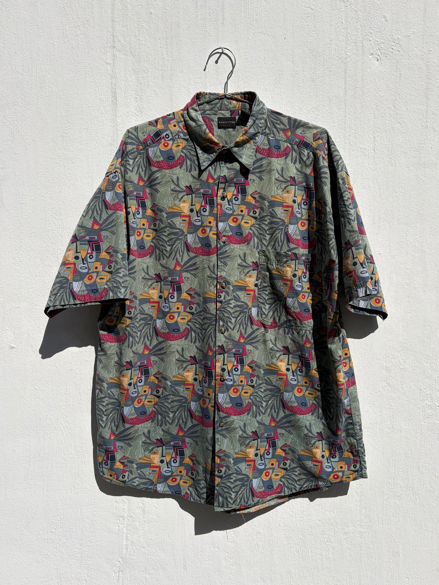 Vintage Cotton Shirt ‘’Structure’’
