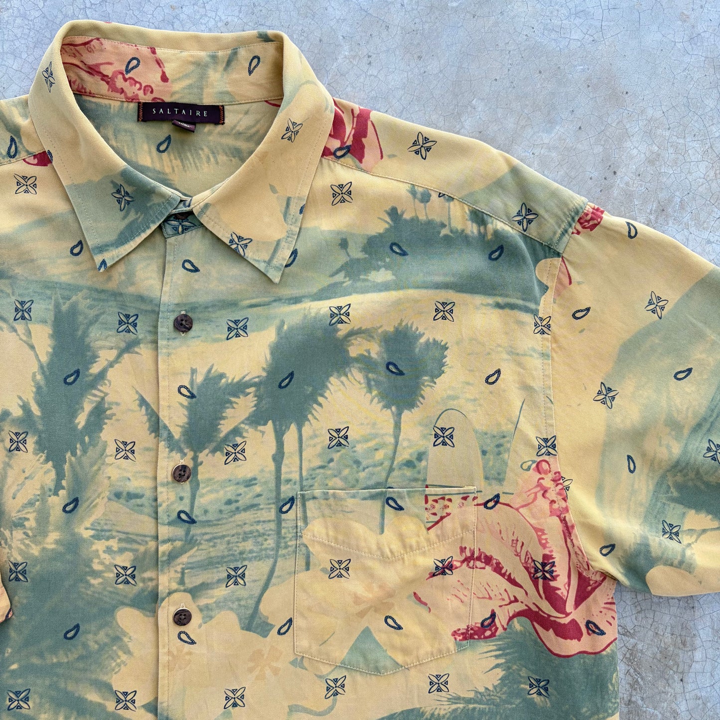Silk Blend Shirt ‘’Saltaire’’