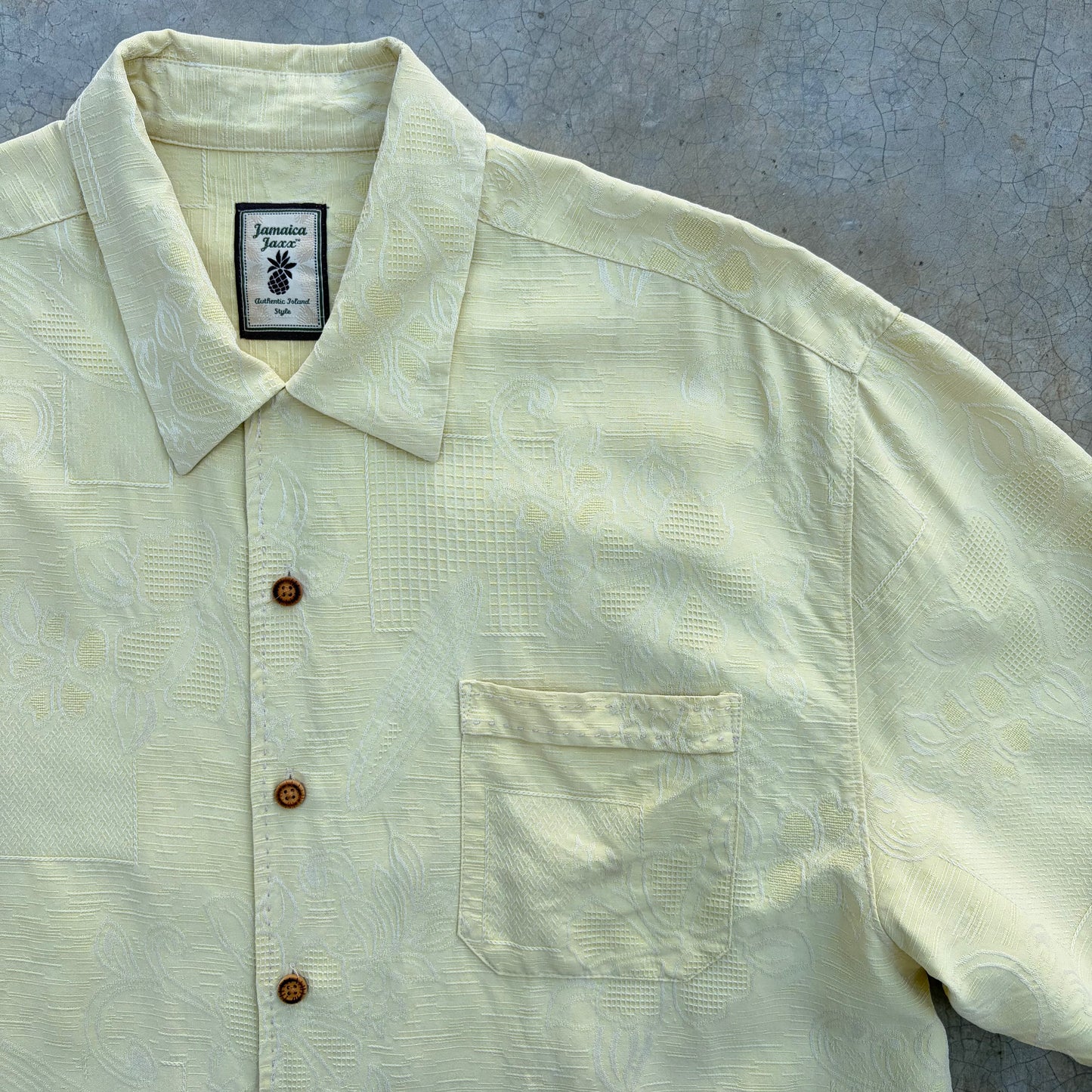 Vintage Silk Shirt ‘’Jamaica Jaxx’’