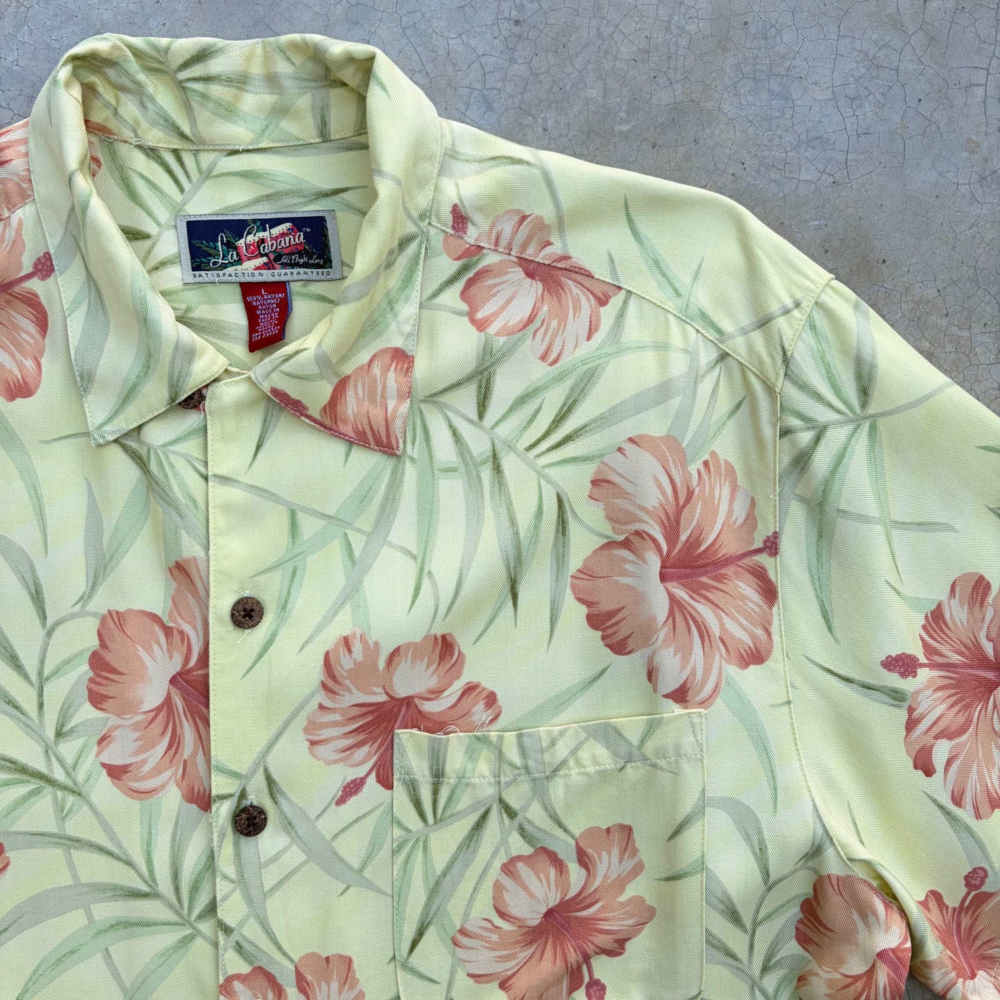 Vintage Hawaiian Shirt ‘’La Cabaña’’